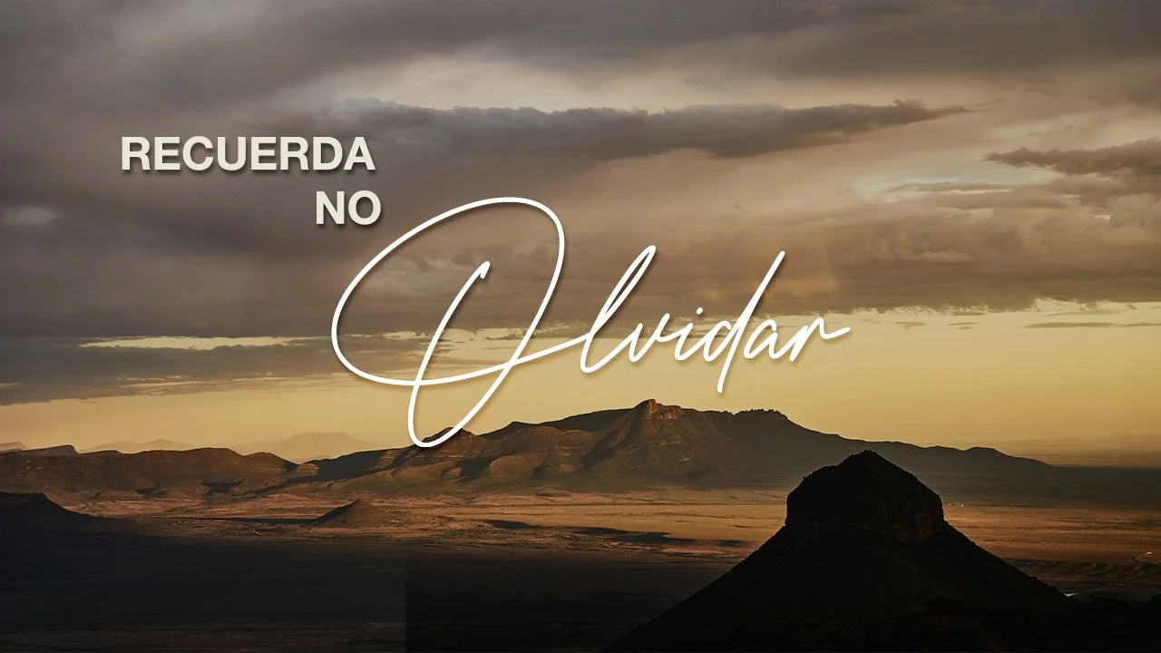 Recuerda No Olvidar