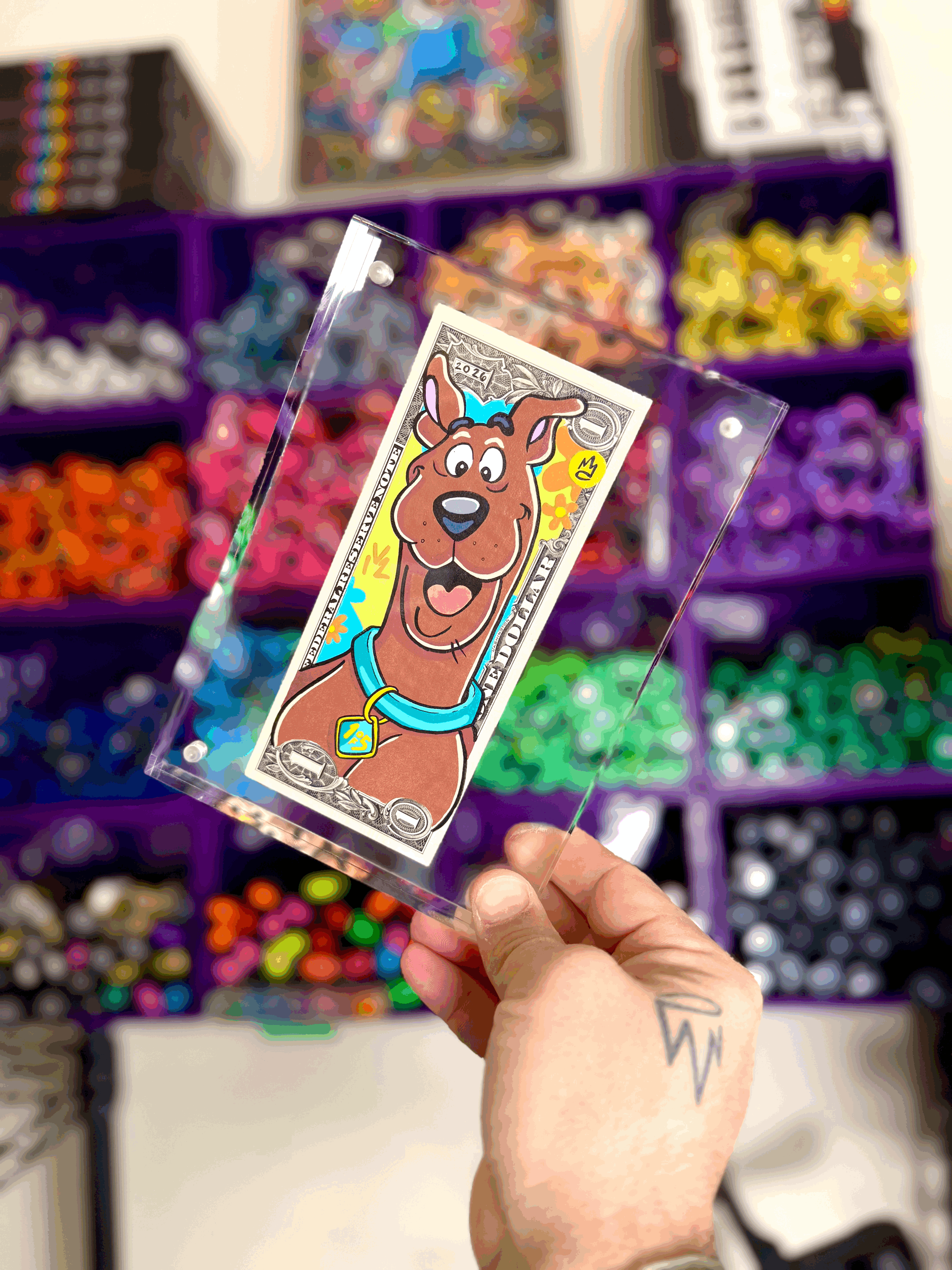 V12 Scooby $1 Art
