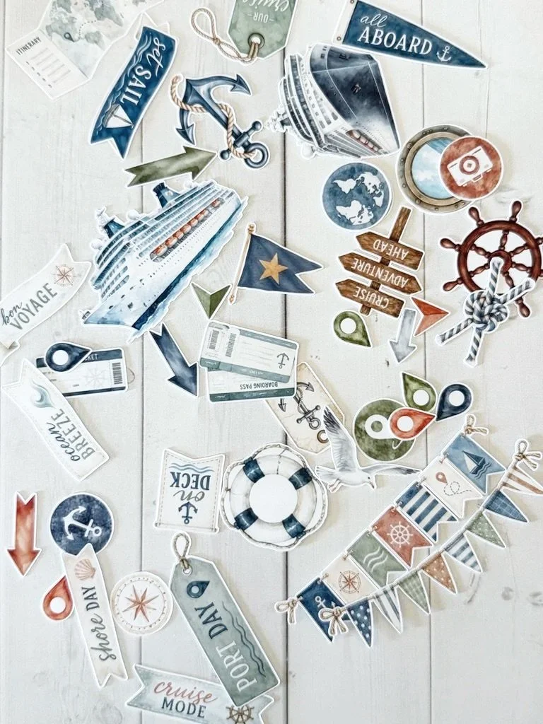 Cruising Along Embellishments