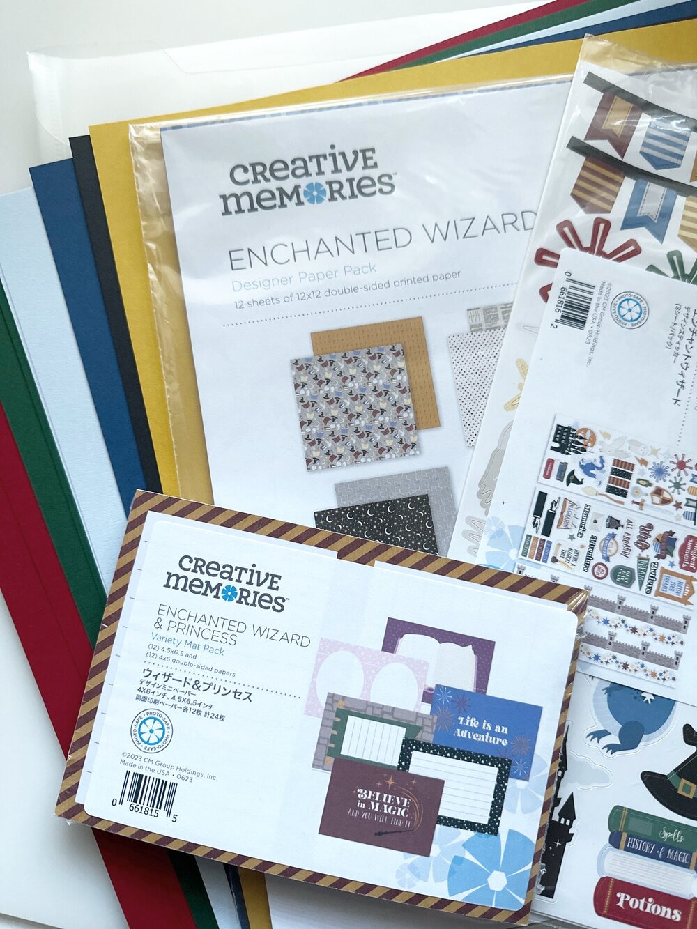 Enchanted Wizard Bundle + Cardstock + Organizer — Craft Some Joy