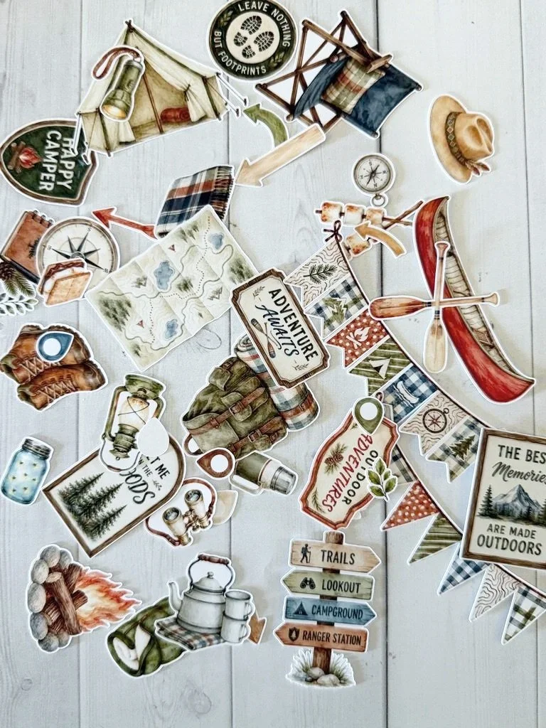 Outdoor Adventures Embellishments