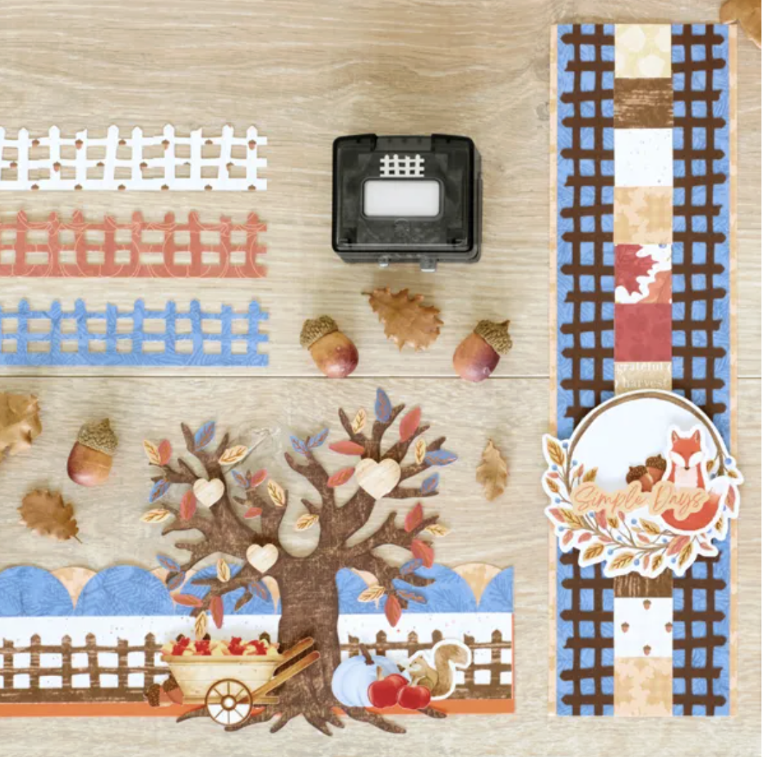 Rustic Fence Border Cartridge