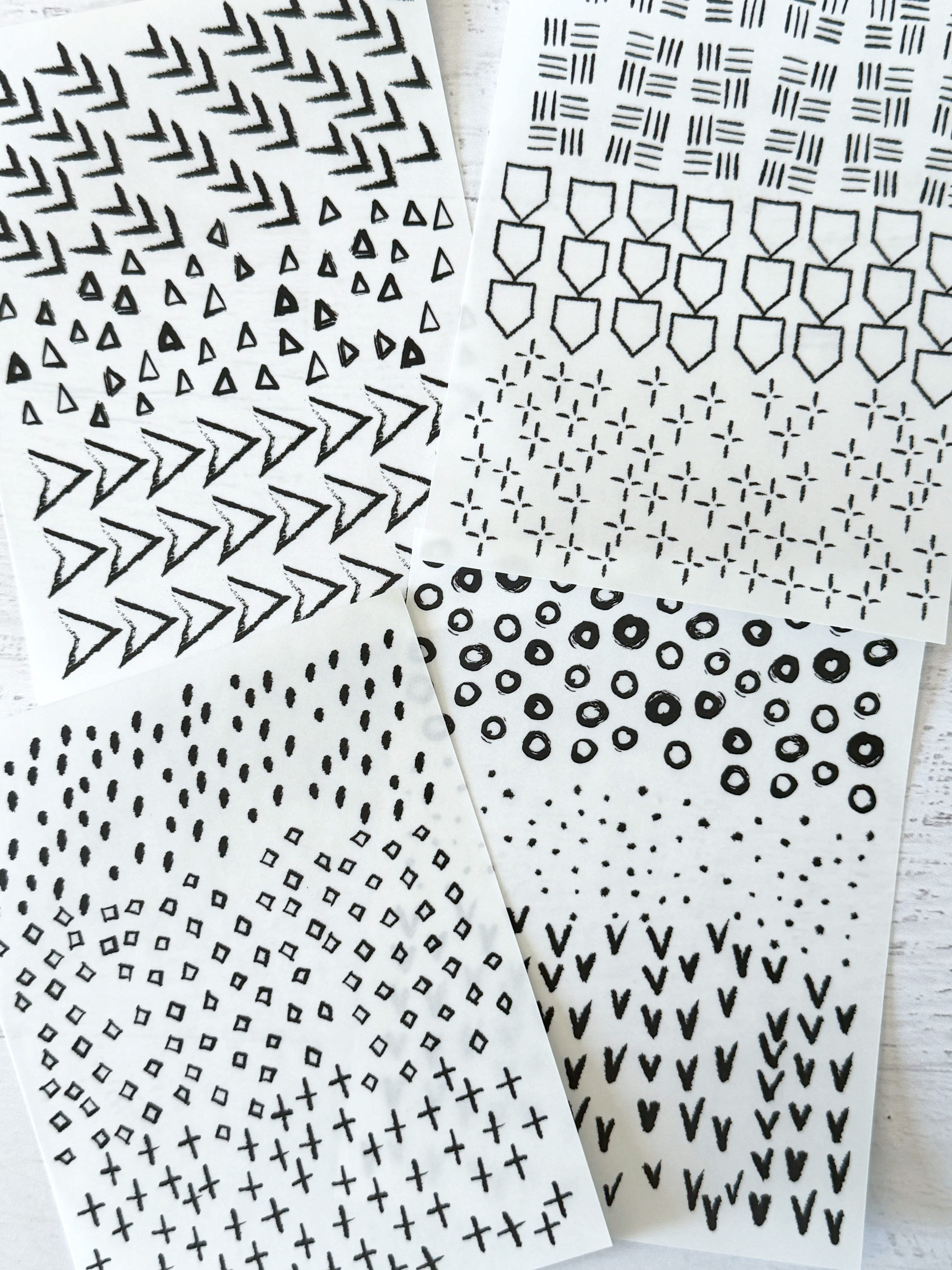 Sketchy Doodles Stickers Set 1
