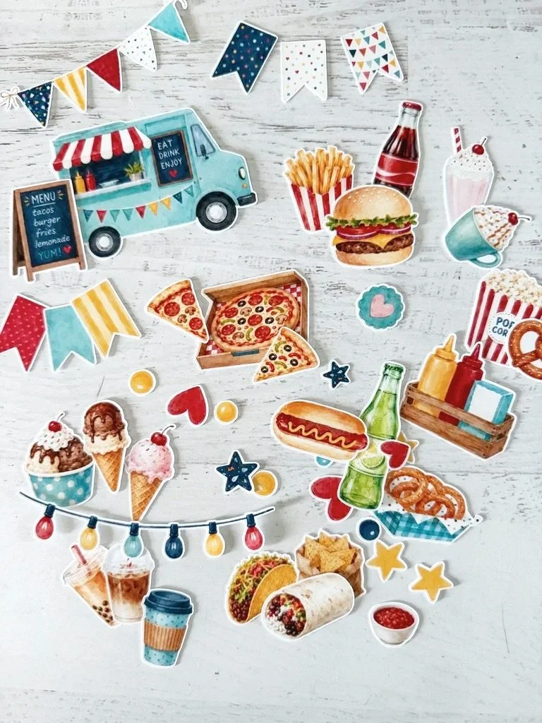 Food Truck Fun Bundle with exclusive Foodie Adventures Embellishments WSL