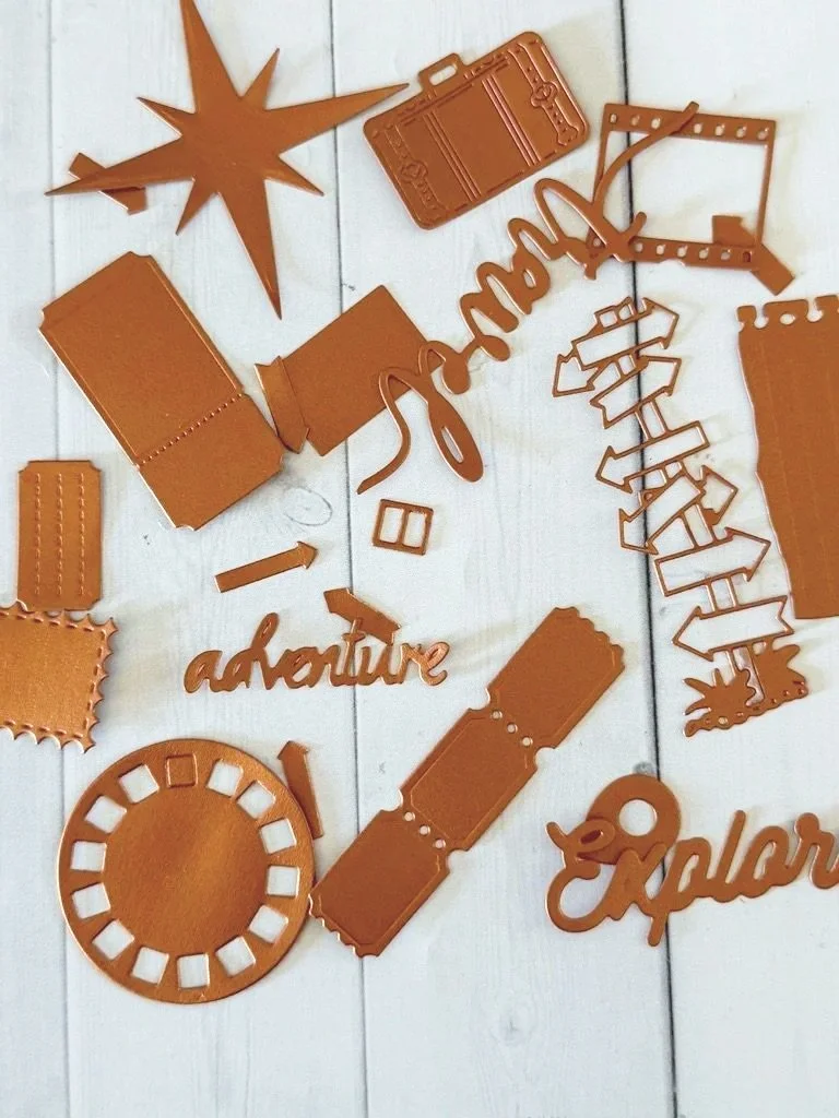 Copper Shimmer Travel Accents