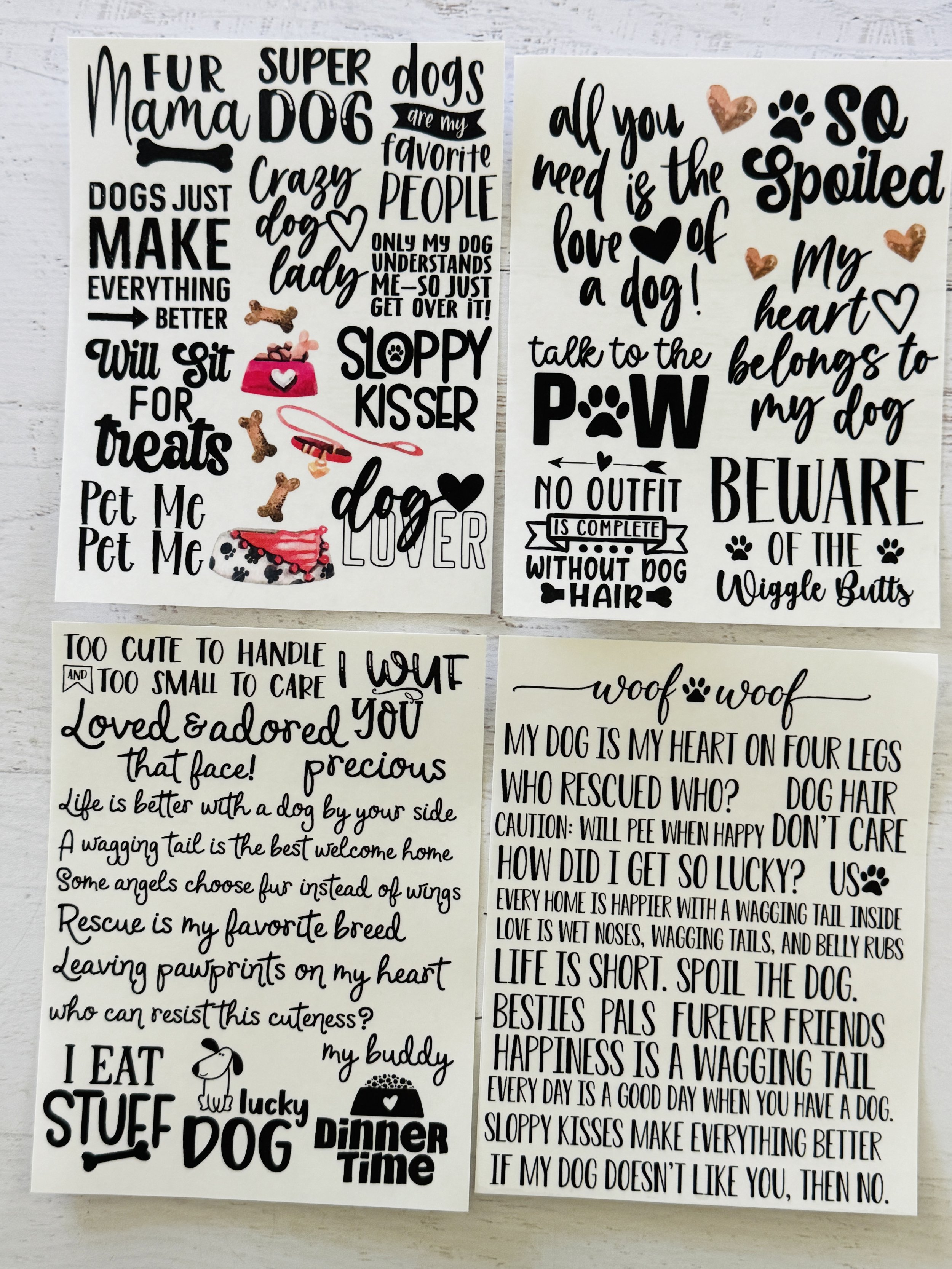 Sentiment Stickers: Dog Lover 2