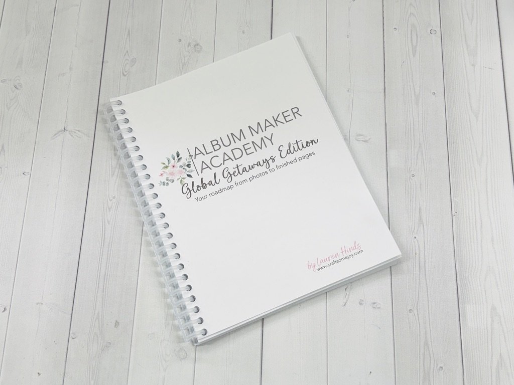 Global Getaways Album Planner