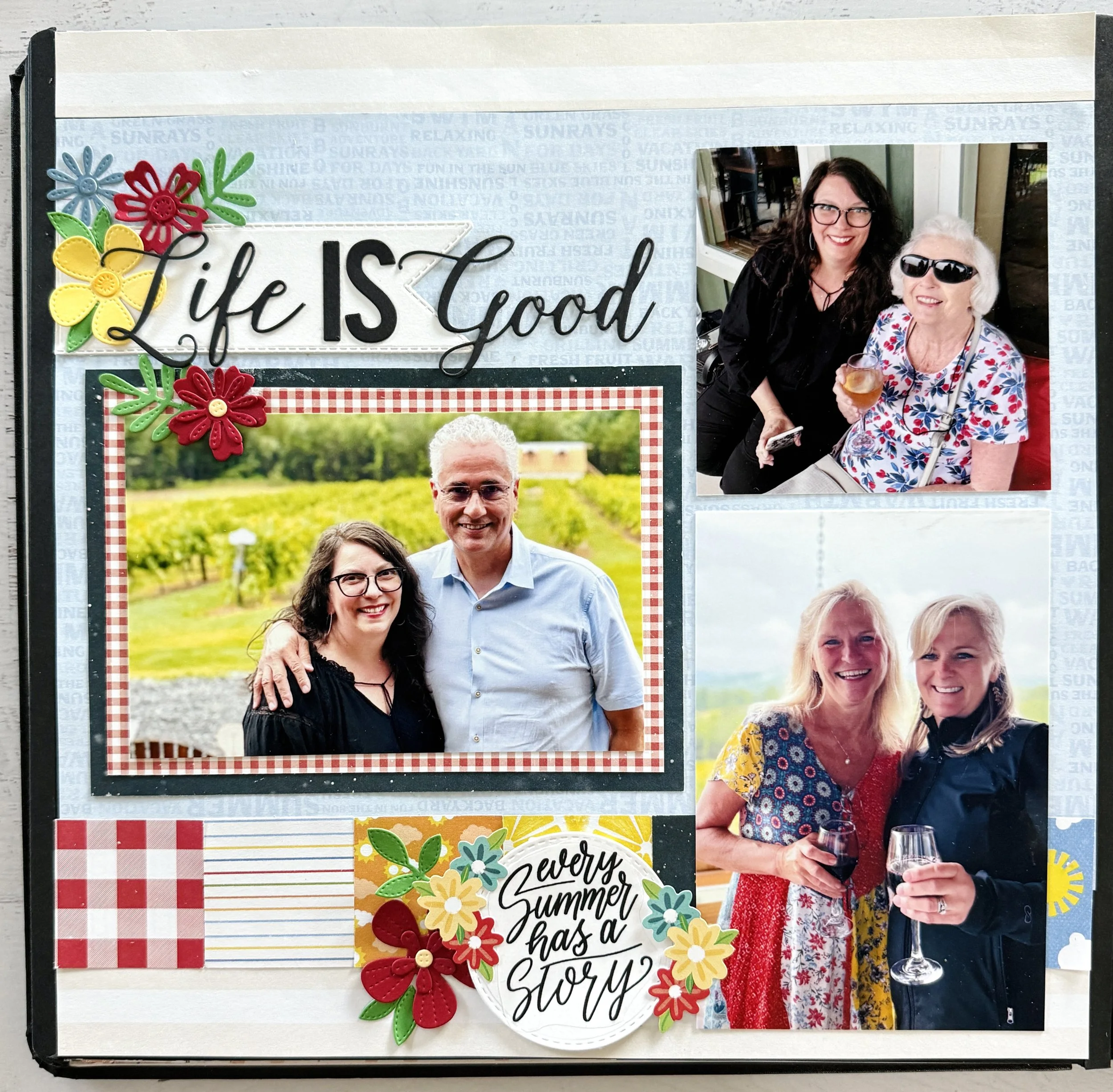 Design Tips for your Scrapbook pages creating a strong focal point ...