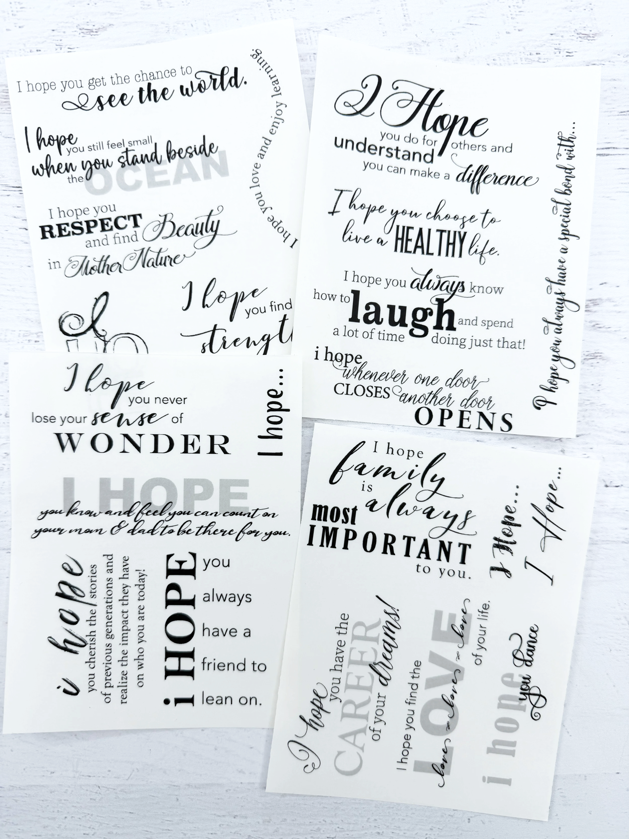 Sentiment Stickers: I Hope