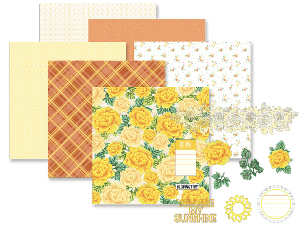Butterscotch 2 piece Bundle - get a FREE matching sticker strip!