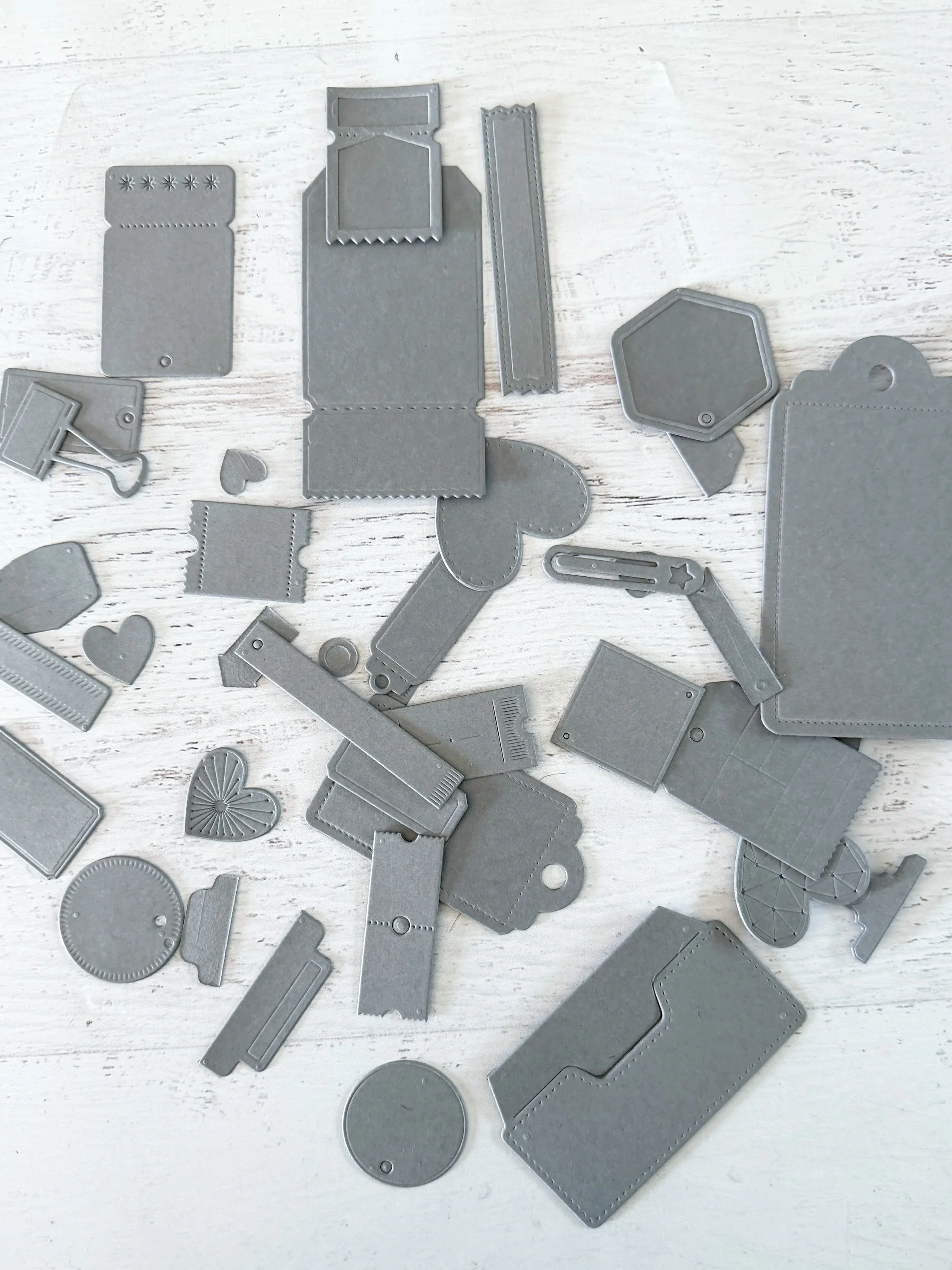 Layering Shapes: Color POP Gray