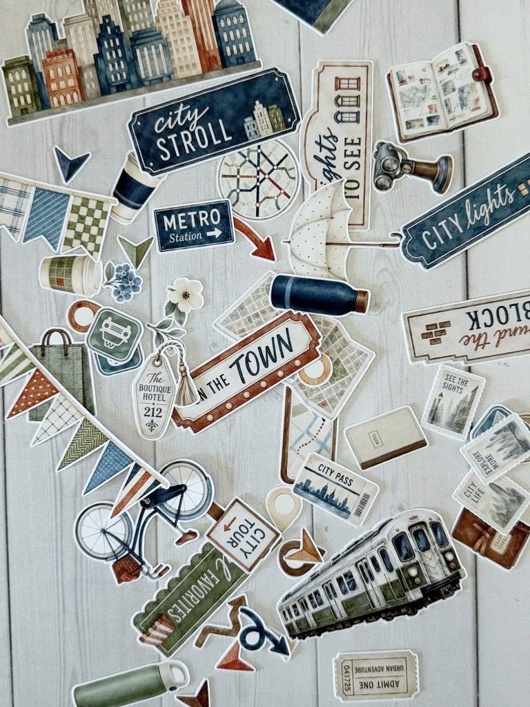City Sights Embellishments