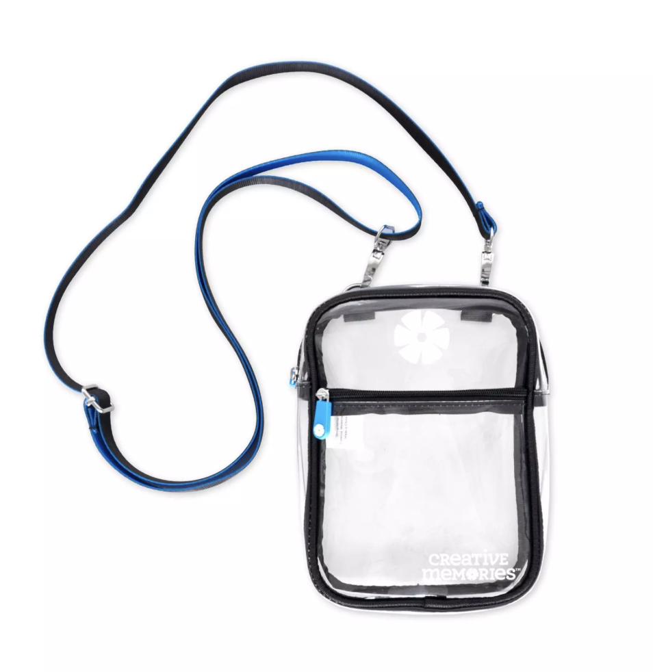 Creative Memories Crossbody Bag & Buttons