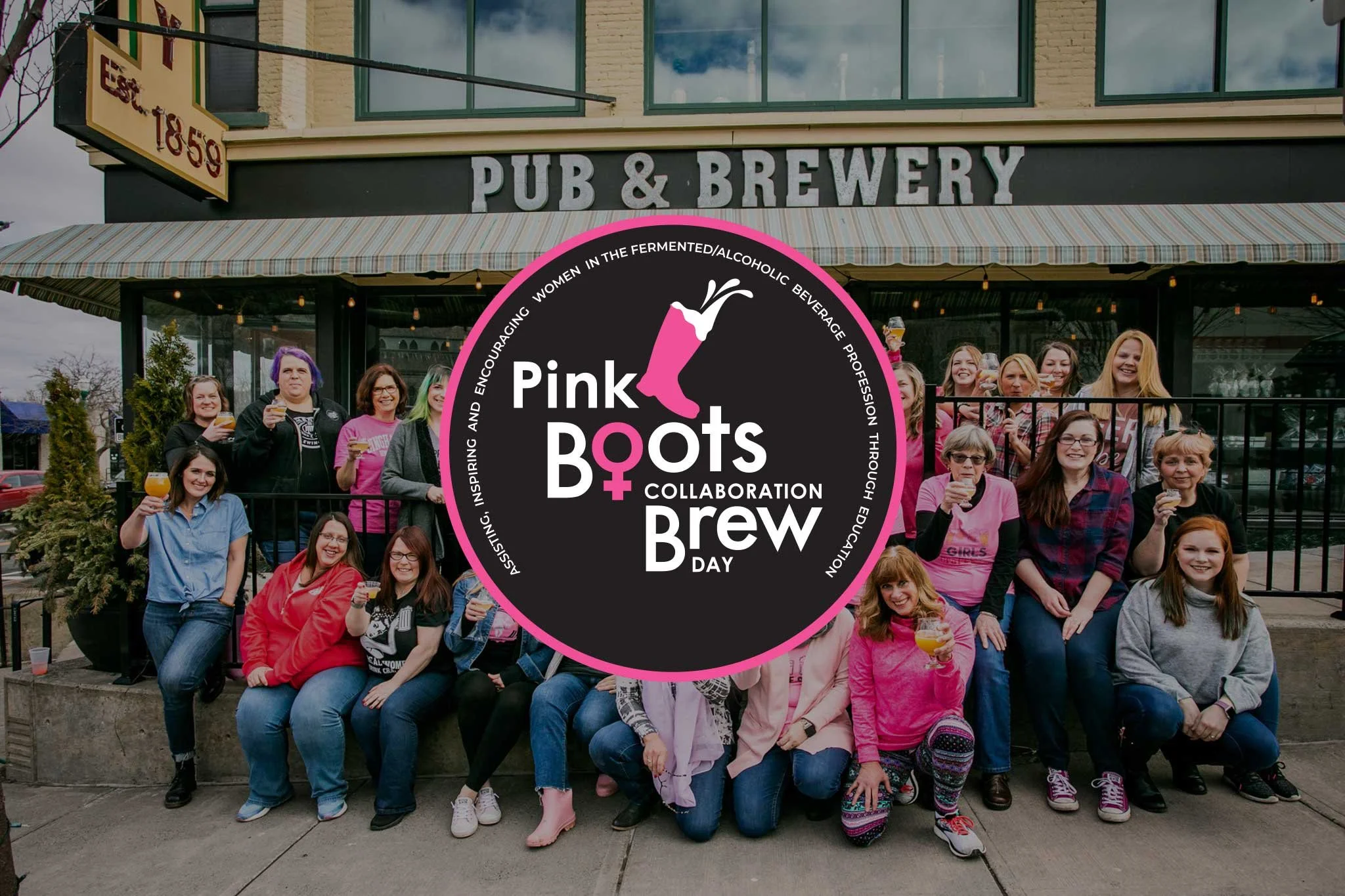 Pink Boots Brew Day — Brave Brews
