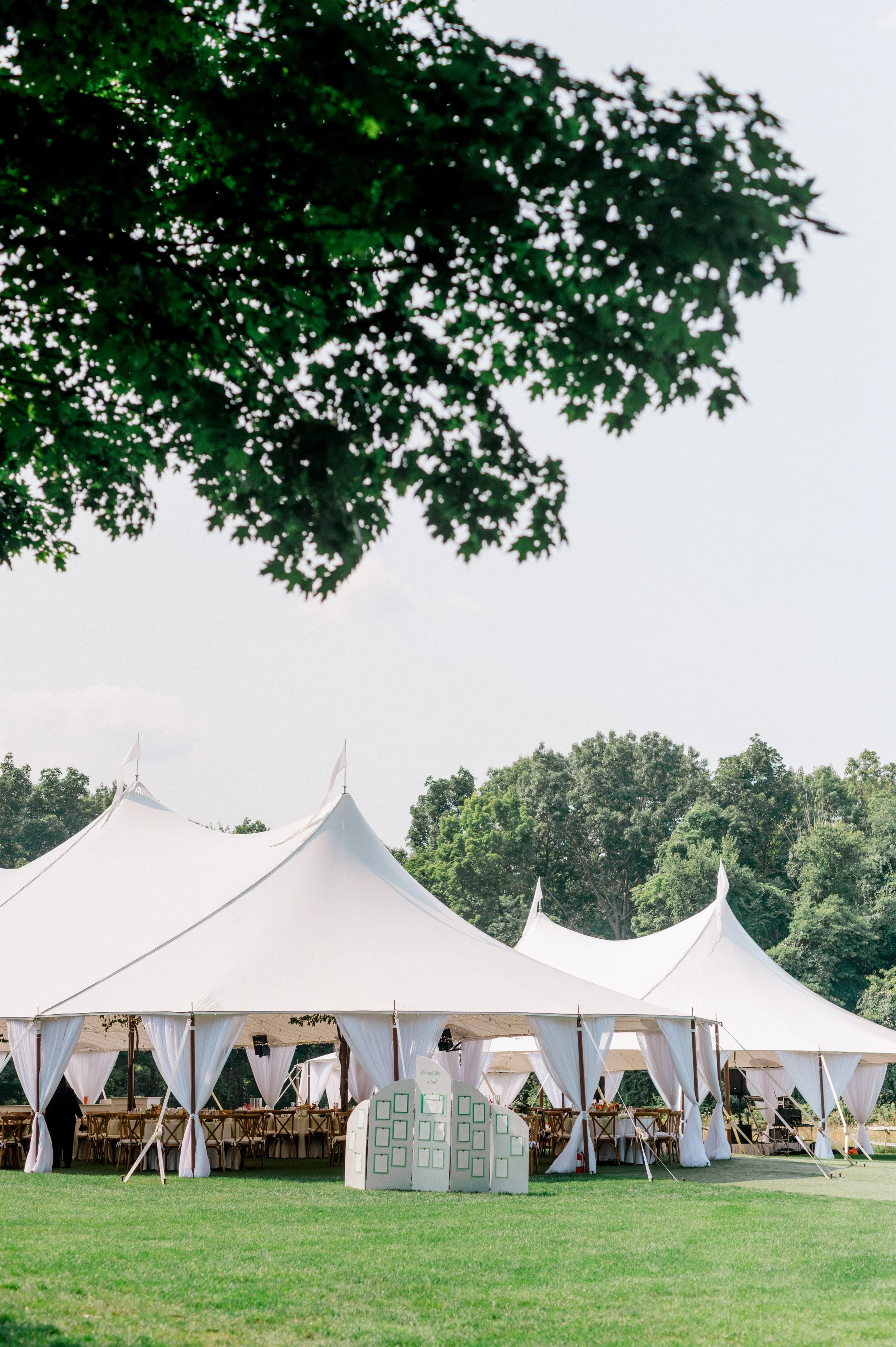 Colorful garden-party wedding with eco-friendly floral design at Smith Farm Gardens.