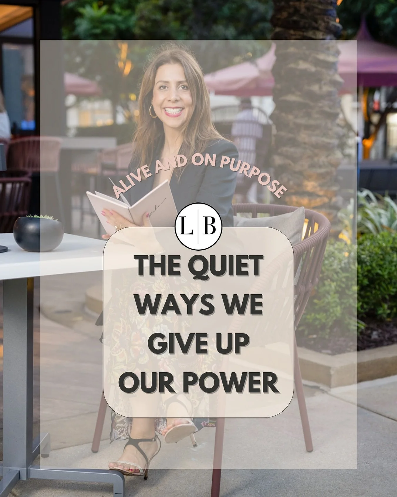 🌿 The Quiet Ways We Give Up Our Power 🌿

In conversations with clients, colleagues, and friends, I notice a quiet, familiar pattern.
They&rsquo;ve been secretly convincing themselves that what they truly want isn&rsquo;t for them.

They surrender t