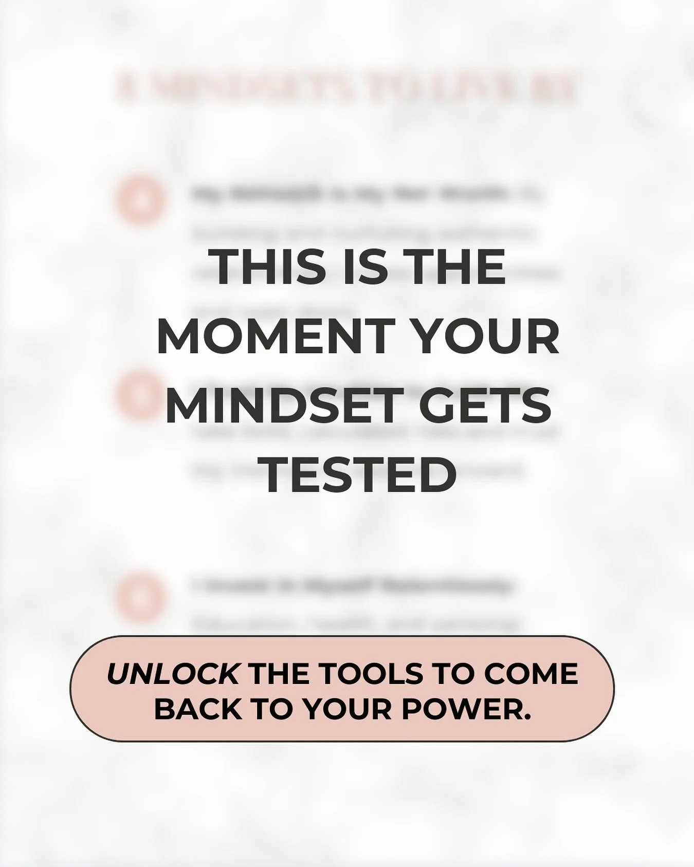 ✨This Is the Moment Your Mindset Gets Tested✨

When things don&rsquo;t go your way, this is where your mindset truly kicks in&mdash;and gets tested.

These are the moments you choose to stay strong.
When your strategy isn&rsquo;t about pushing harder