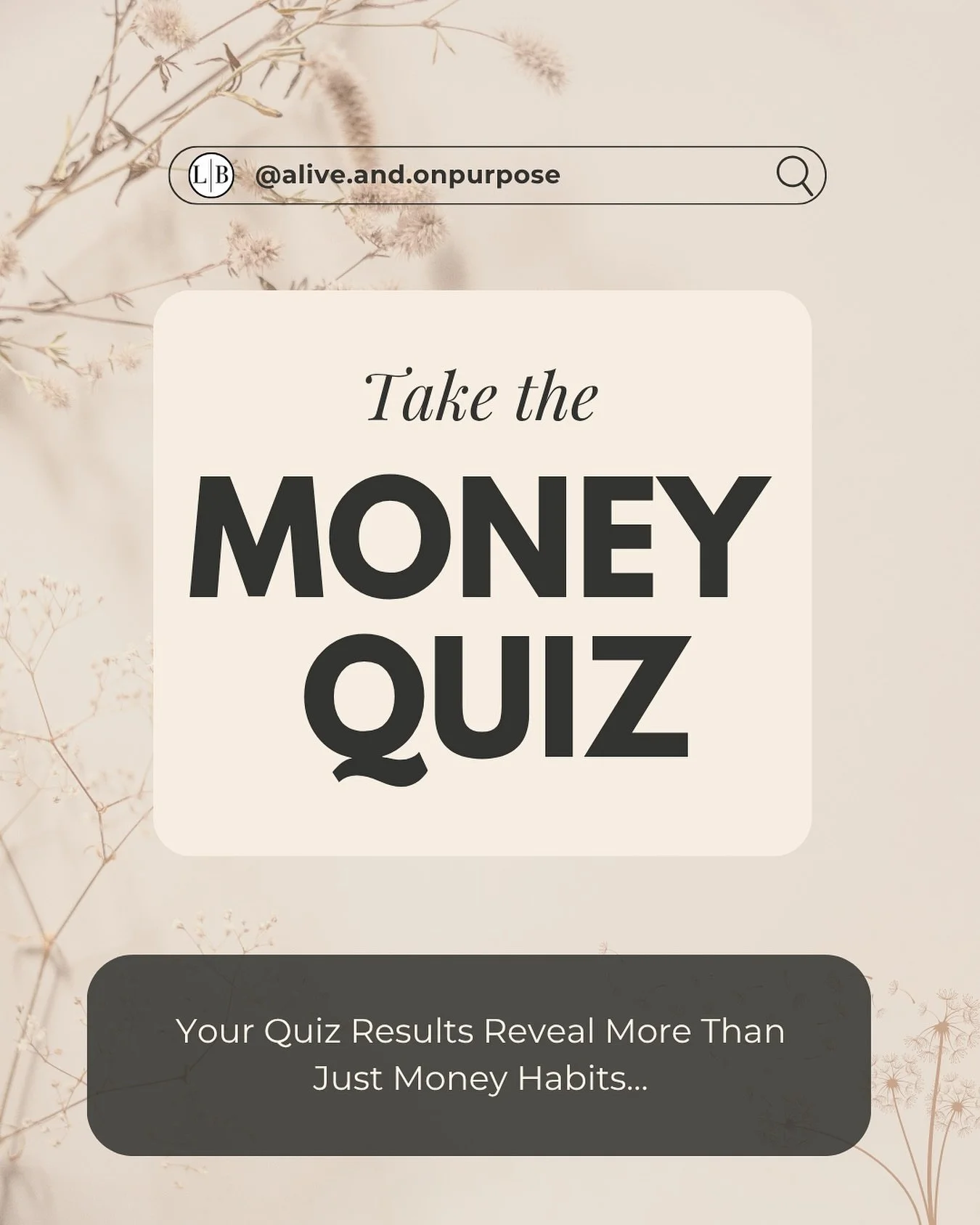 Your Quiz Results Reveal More Than Just Money Habits&hellip;

Have you ever wondered why some days you feel so inspired and full of possibility&hellip;
&hellip;and other days, it feels almost impossible to get yourself to follow through?

That&rsquo;