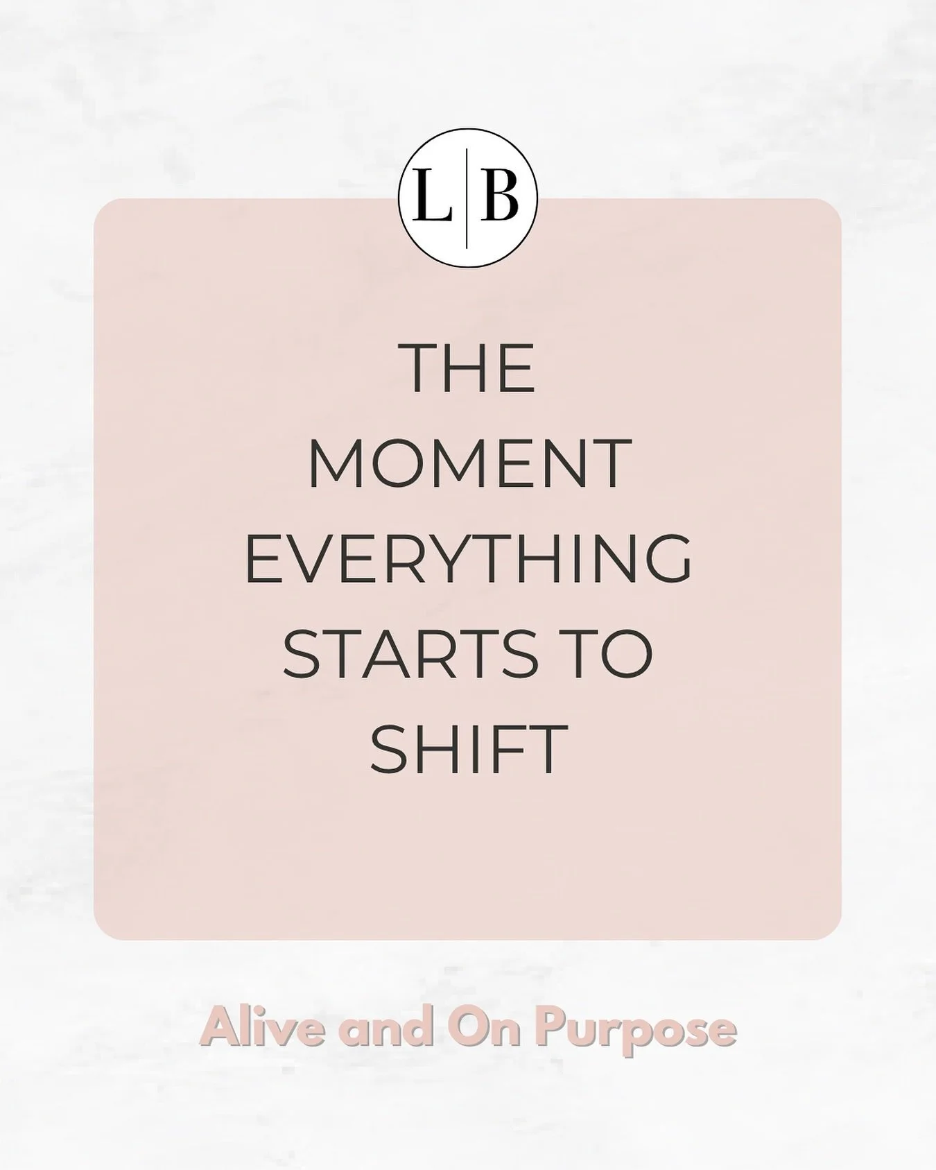 When You Say Yes to Alignment, Everything Changes

In the last post, we talked about coming home to yourself &mdash; that moment when you stop moving from pressure and start creating from power.

Now, imagine what your life and business could feel li