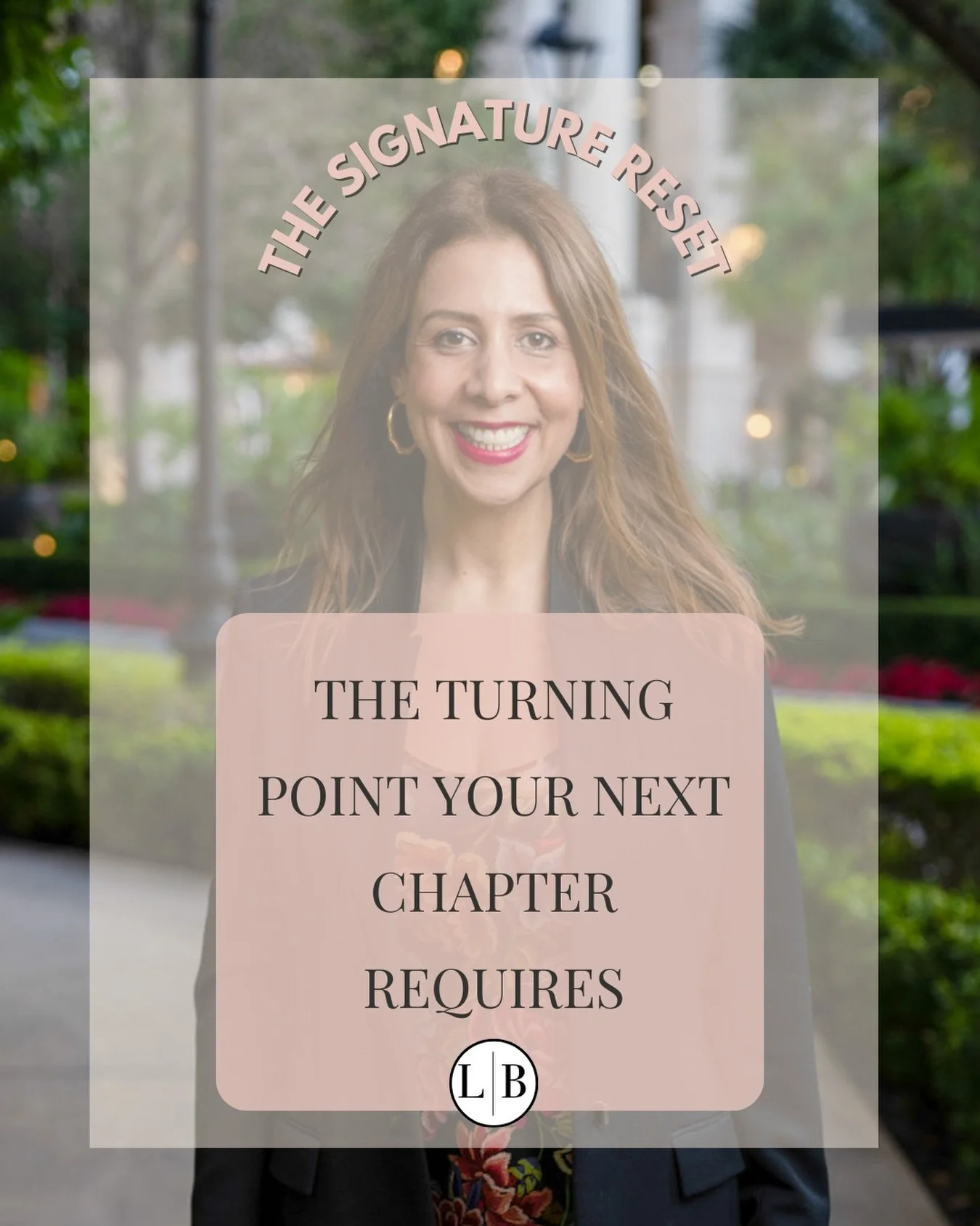 THE SIGNATURE RESET: YOUR TURNING POINT
For the ambitious soul who refuses to enter her next season unclear or out of alignment.

If you&rsquo;ve been feeling any of this lately&mdash;
&bull; mentally overloaded
&bull; emotionally scattered
&bull; un