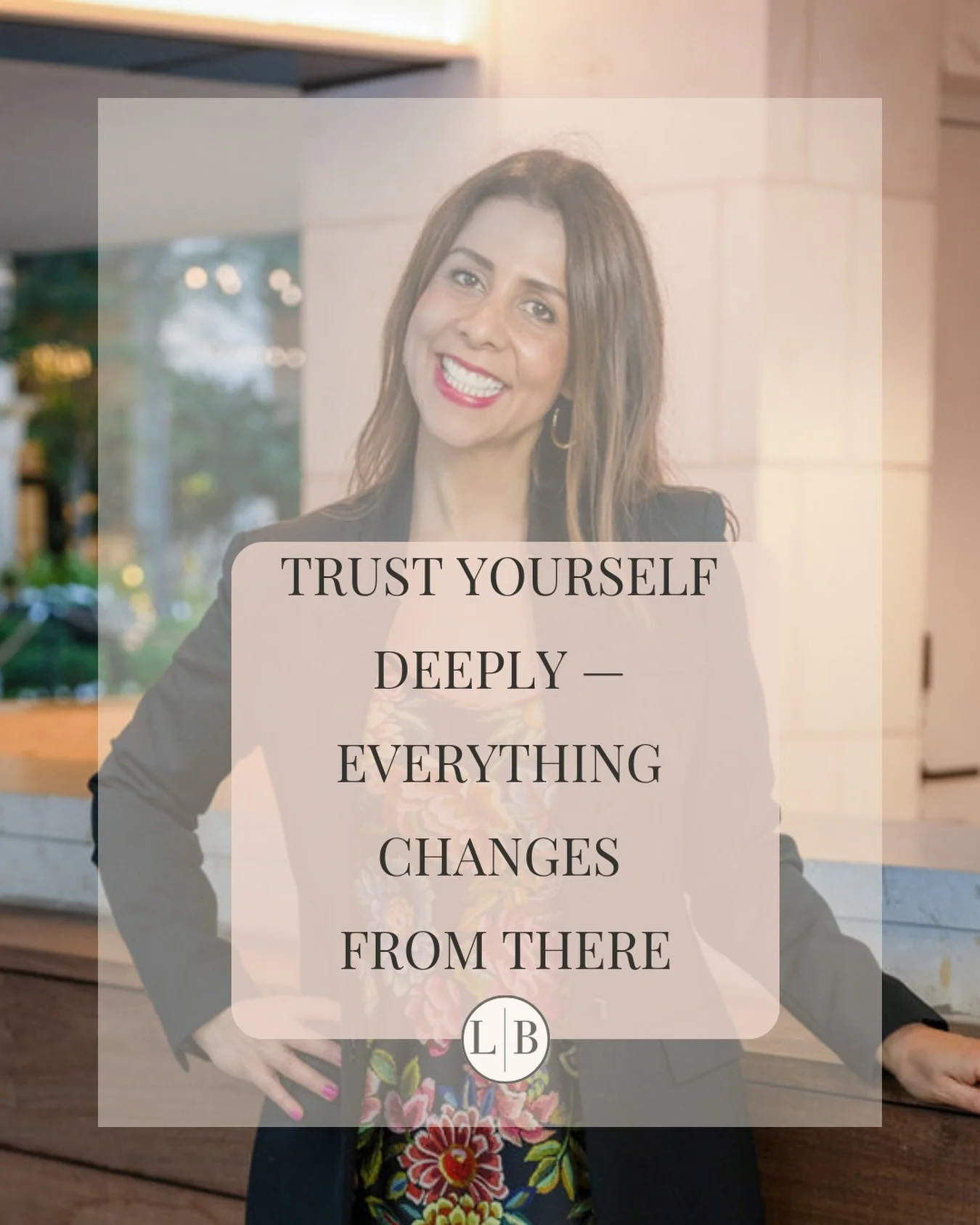 Learning to trust yourself isn&rsquo;t something you force.
It&rsquo;s something that unfolds naturally when you&rsquo;re connected &mdash;
to yourself, to others, and to life itself (God, the Universe, your highest guidance).

And that journey is un
