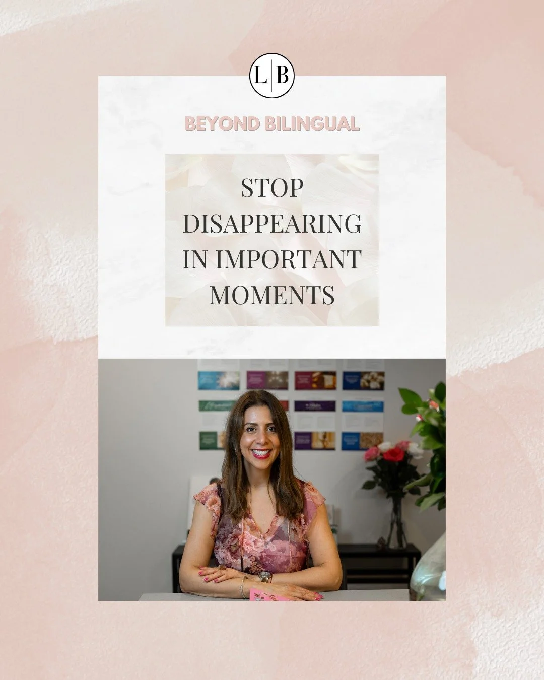Ever felt yourself disappear in a moment that mattered?

An interview.
A negotiation.
A high-stakes meeting.

You had the idea.
You had the expertise.

But something shifted.

Your voice softened.
You second-guessed yourself.
You stayed quiet.

And t