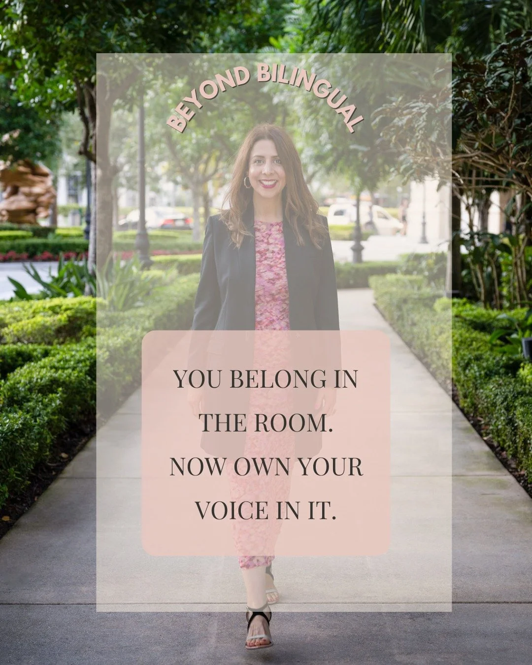 You belong in the room.

But have you ever left a conversation thinking:

&ldquo;I should have said that differently.&rdquo;

Not because you didn&rsquo;t know what to say.
But because something inside made you pause, soften, or hold back.

I&rsquo;v