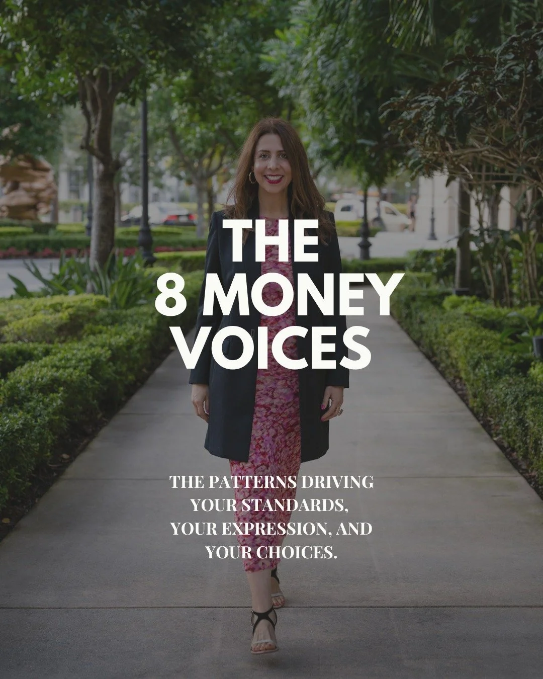The 8 Money Voices

You don&rsquo;t just have habits.
You have patterns.

Patterns shaping your standards.
Your communication.
Your choices.

Inside you, there are different voices driving how you show up:

One voice wants safety.
One wants recogniti