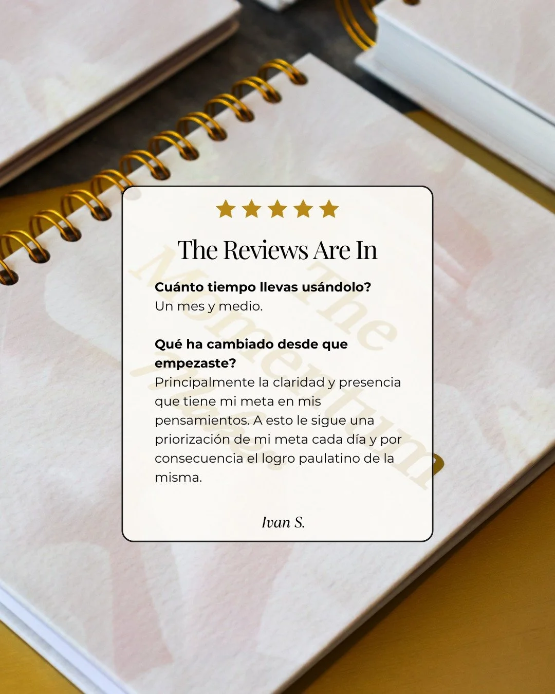 ✨ Small Steps, Big Wins &mdash; Meaningful Wins with The Momentum Maker ✨

➡️ Swipe left to see the full review in Iv&aacute;n&rsquo;s own words

&ldquo;I&rsquo;ve been using it for a month and a half, and the change has been incredible.&rdquo;

The 