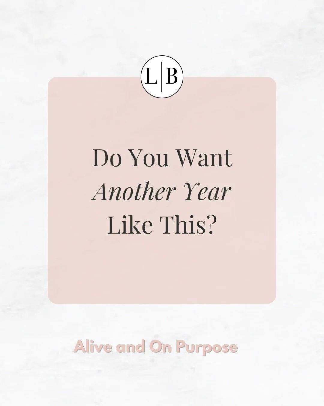Do You Want Another Year Like This?

At some point, repeating the same emotional patterns becomes more painful than changing.

She didn&rsquo;t enter this year feeling inspired&hellip;
she entered it with a decision.

&ldquo;I couldn&rsquo;t handle a