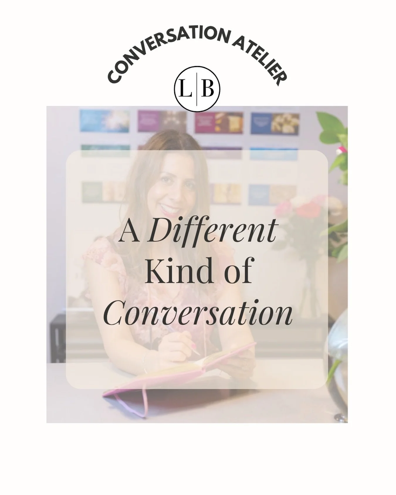 Conversation Atelier isn&rsquo;t about filling silence.

It&rsquo;s about expanding who you are in it.

This is a space for those who:
&ndash; want to express ideas that actually matter
&ndash; value depth over surface
&ndash; are ready to be present