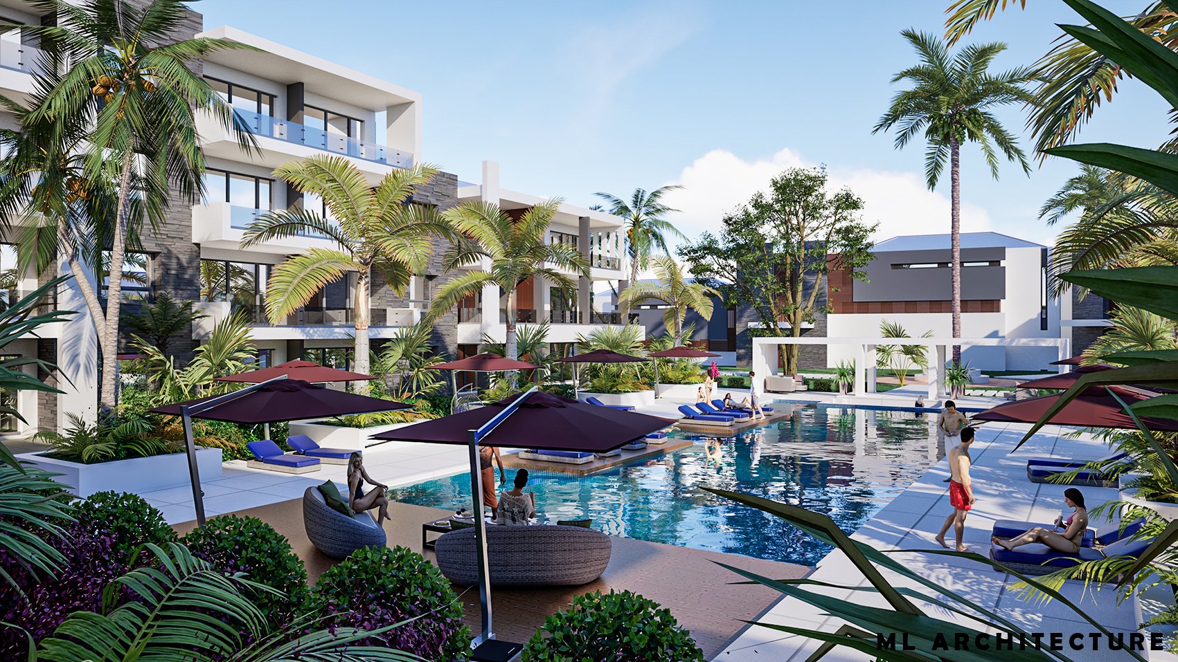 Courtyard Pool