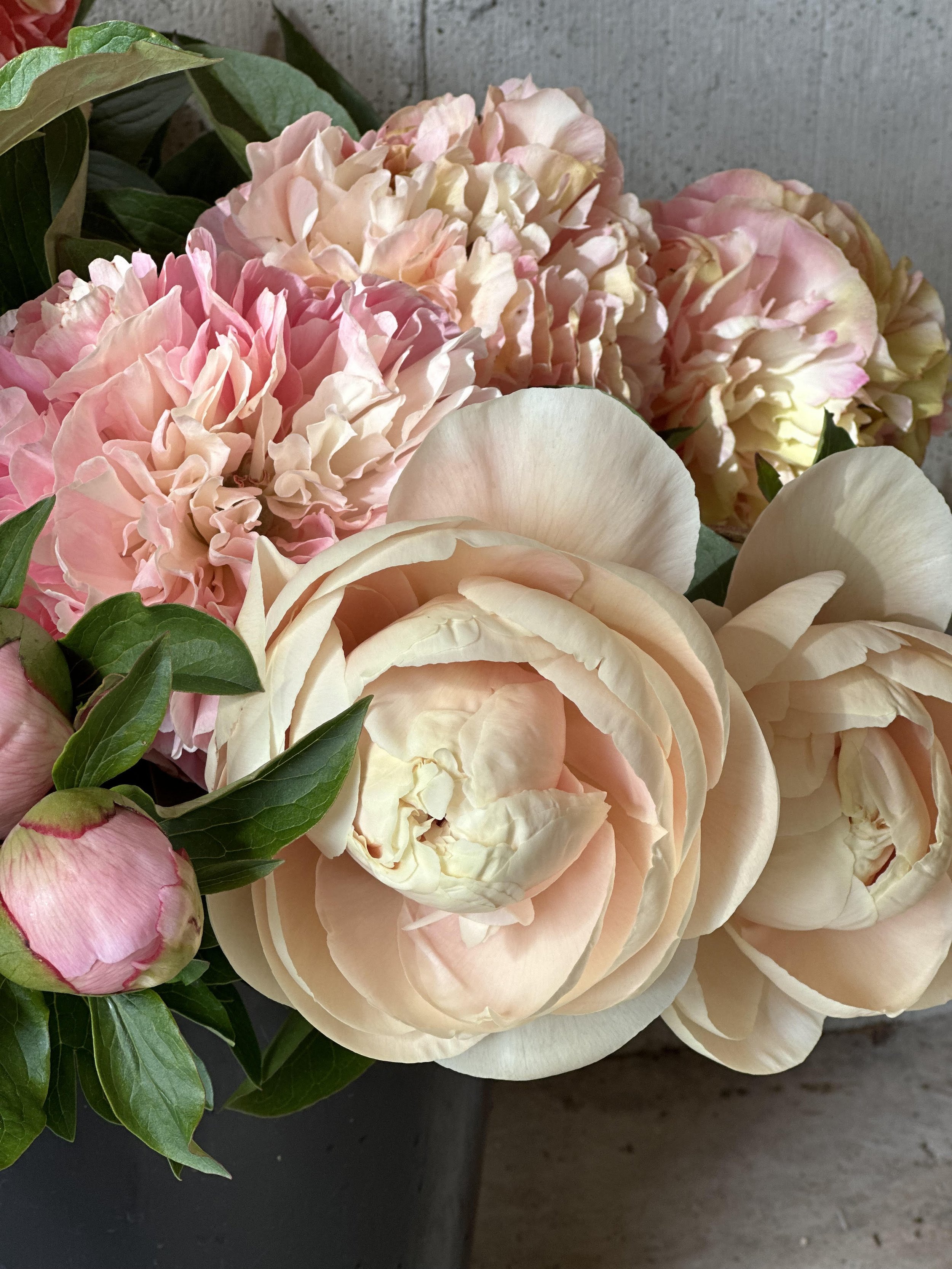 Event Buckets - Farm Fresh Flowers