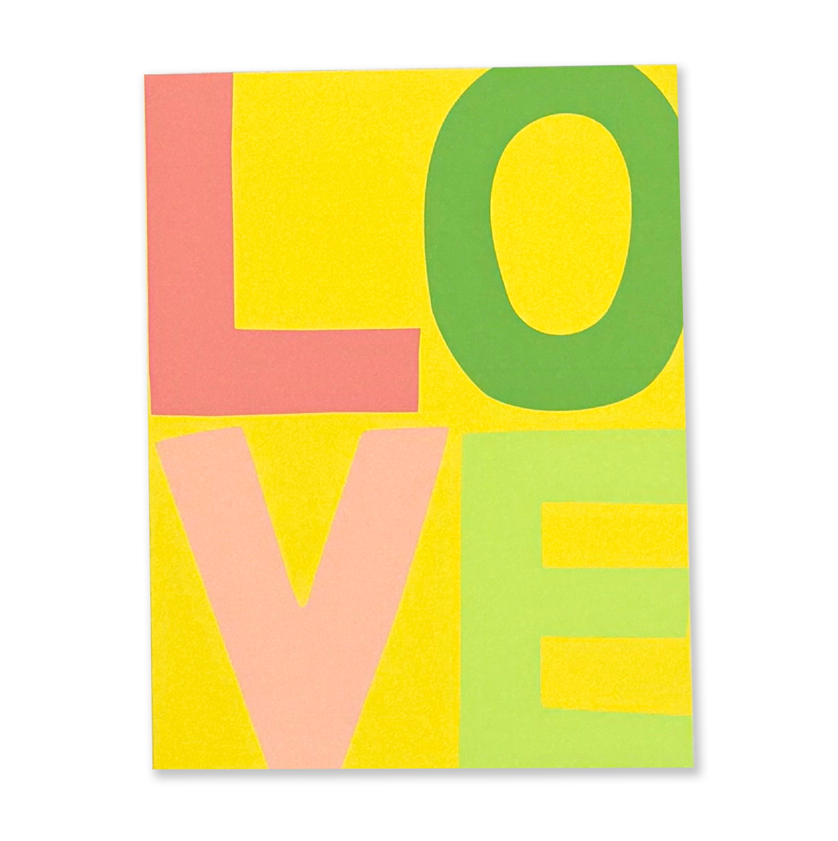 LOVE Type Card