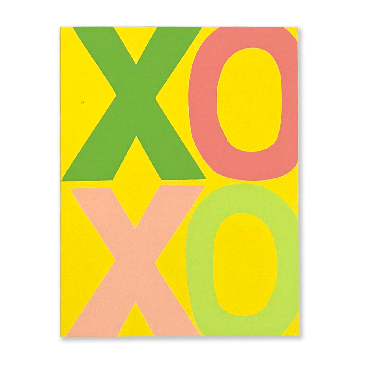 XOXO Type Card