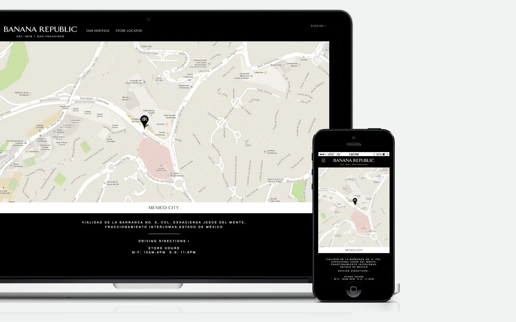 International Franchise Website - Store Locator