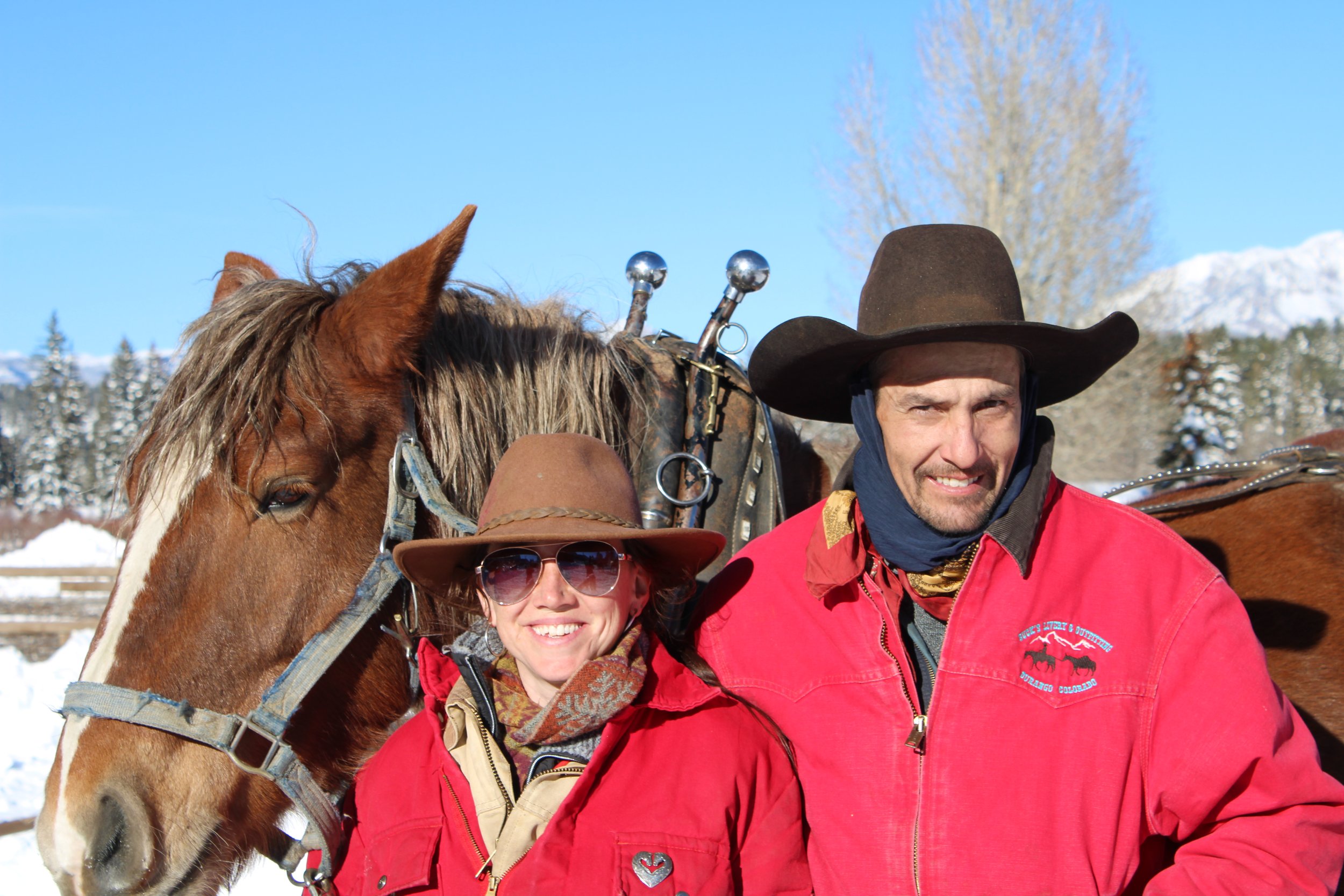 Emmy and Sean head wranglers!