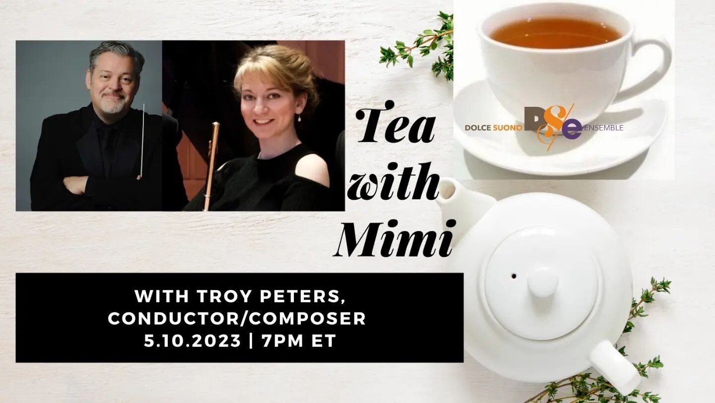 Looking forward to chatting with @mimistillmanflute on Wednesday evening, May 10 at 7 p.m. Eastern time. Check us out on Mimi's YouTube channel or Facebook page: 
YouTube.com/mimistillmanflute
Facebook.com/mimistillmanflute
#conductor #conductorlife