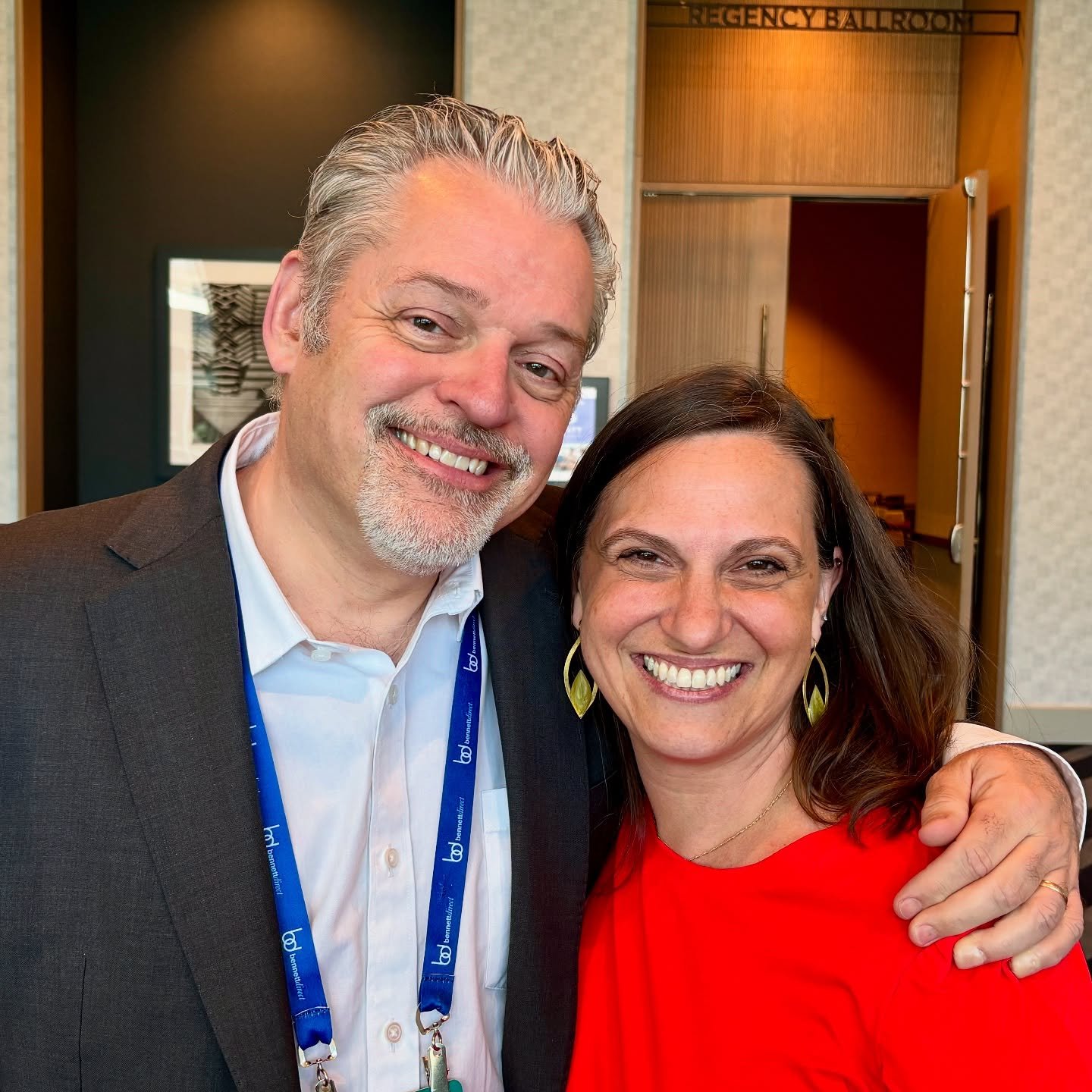 The most joyful part of the @orchleague National Conference is swapping ideas with longtime friends &amp; new connections. So much fun hanging out with @rvcannizzaro, Aaron Flagg, @beeceeishere, @johndevlinmusic &amp; many more
