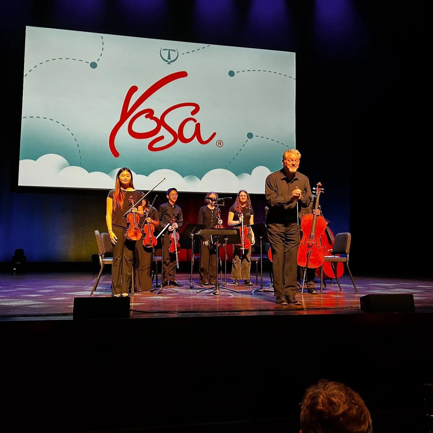 Thank to the eight @yosa49 musicians who performed with me at this afternoon&rsquo;s @tobincentersa Open House!