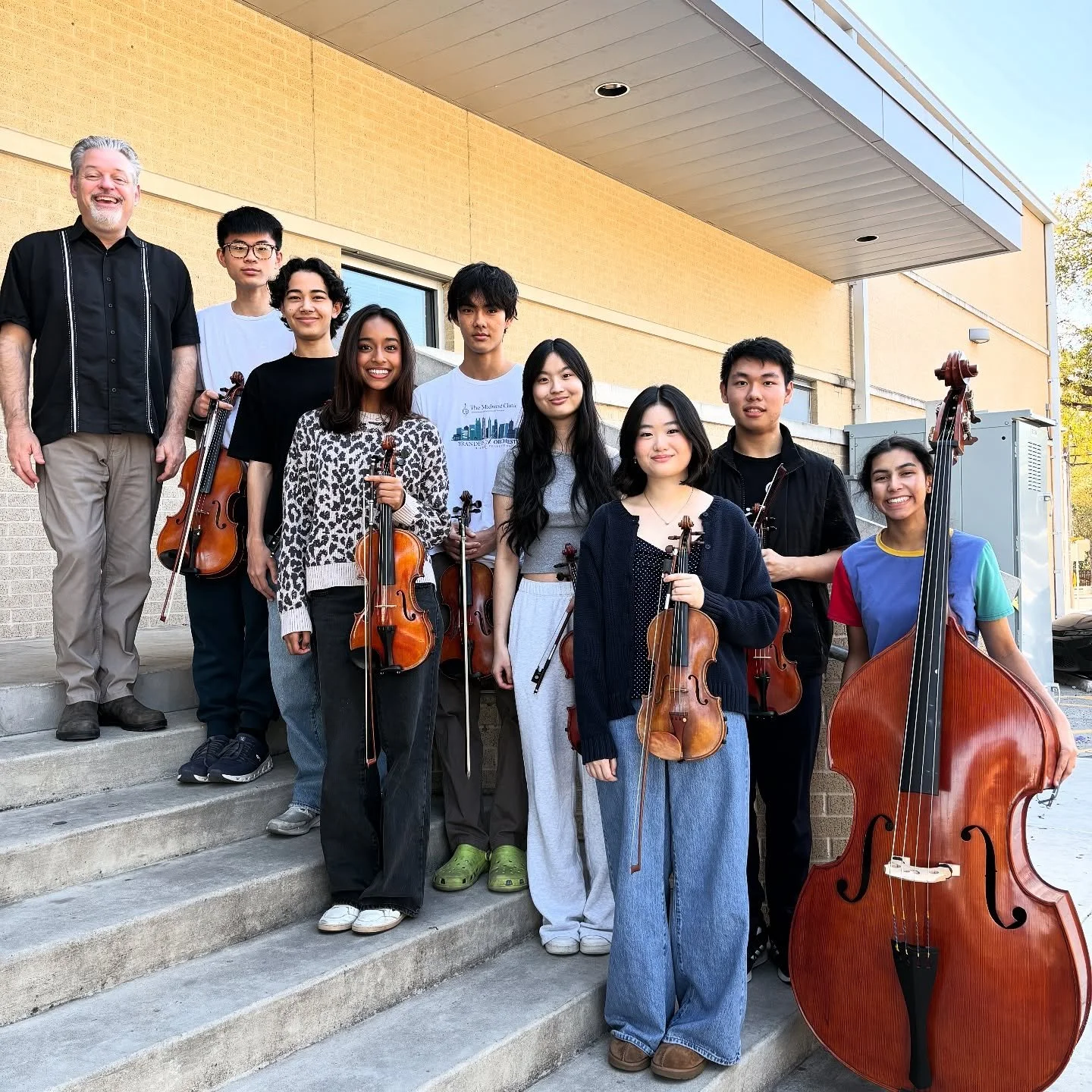 Proud of these eight @yosa49 string players selected for 2026 @tmeaorg All-State orchestras, through one of the most competitive all-state processes in the U.S.
