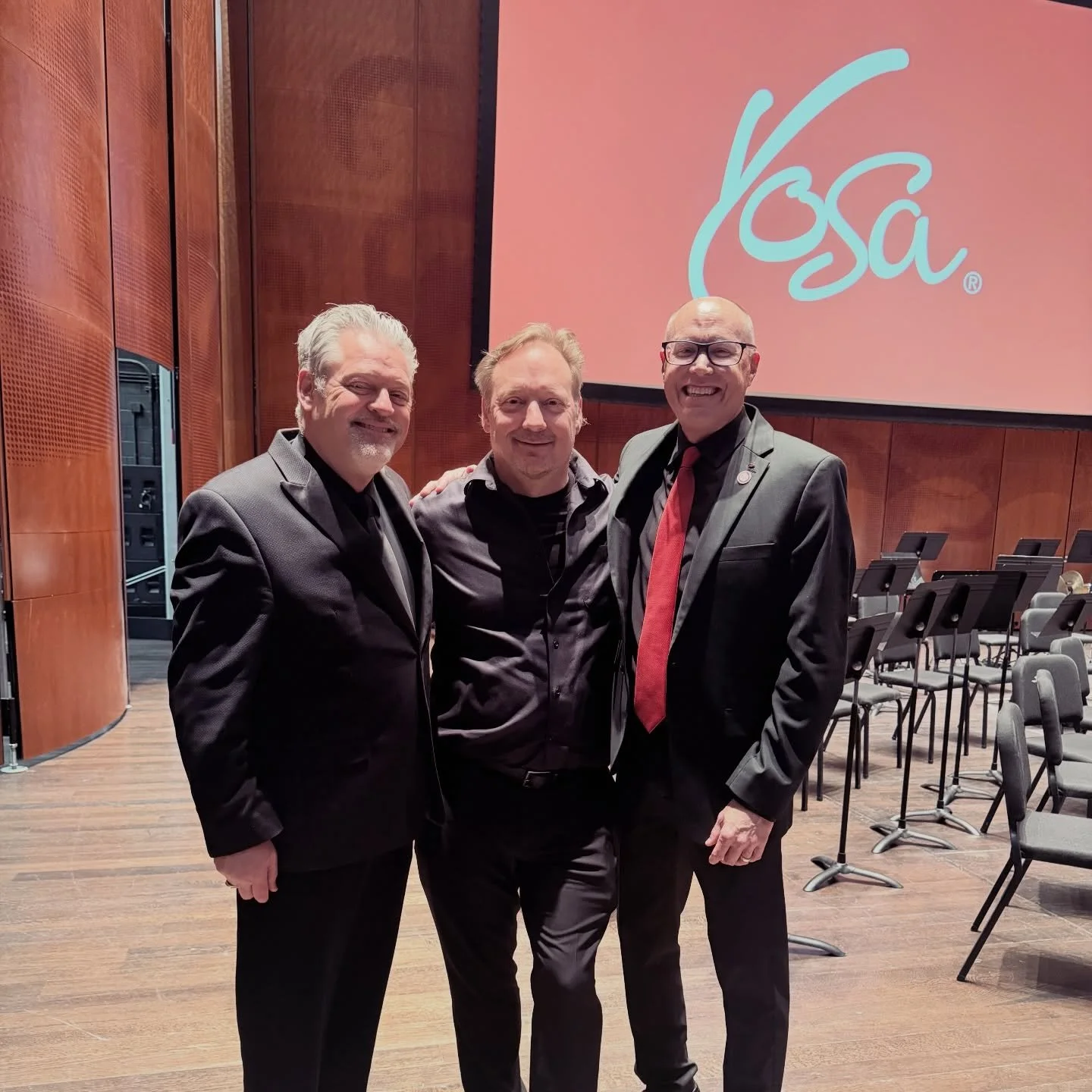 Bravo to @kenfreudigmancello on inspiring performances of Faur&eacute; &amp; Saint-Sa&euml;ns tonight. @andypostheartman &amp; I had a great time making music with you &amp; the @yosa49 Wind Ensemble &amp; Symphony