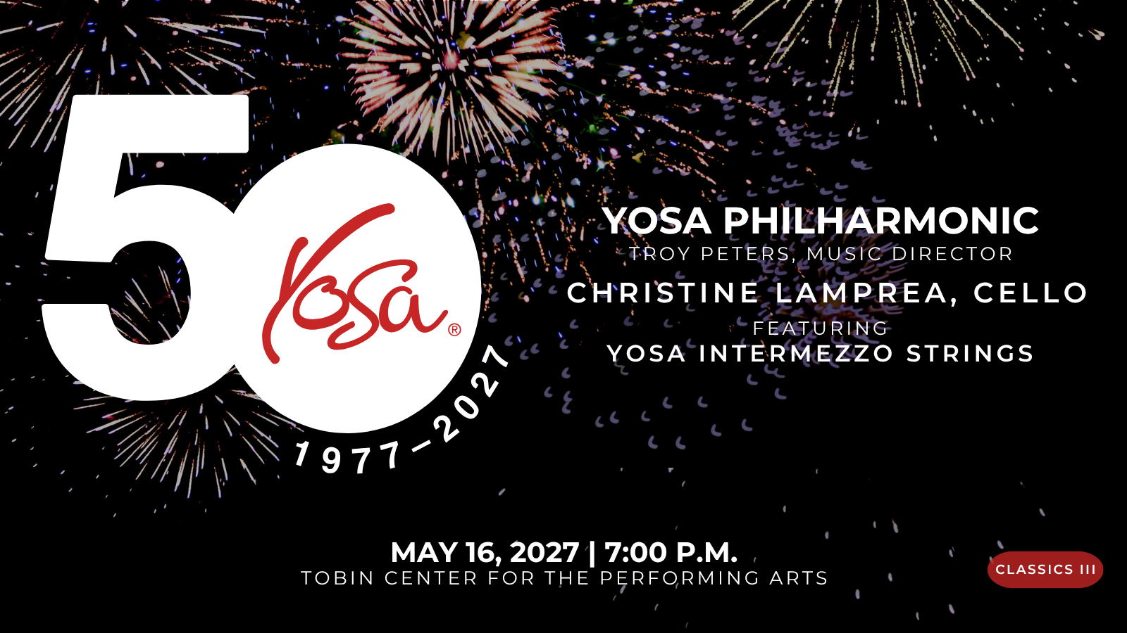 YOSA Philharmonic: 50th Anniversary Celebration
