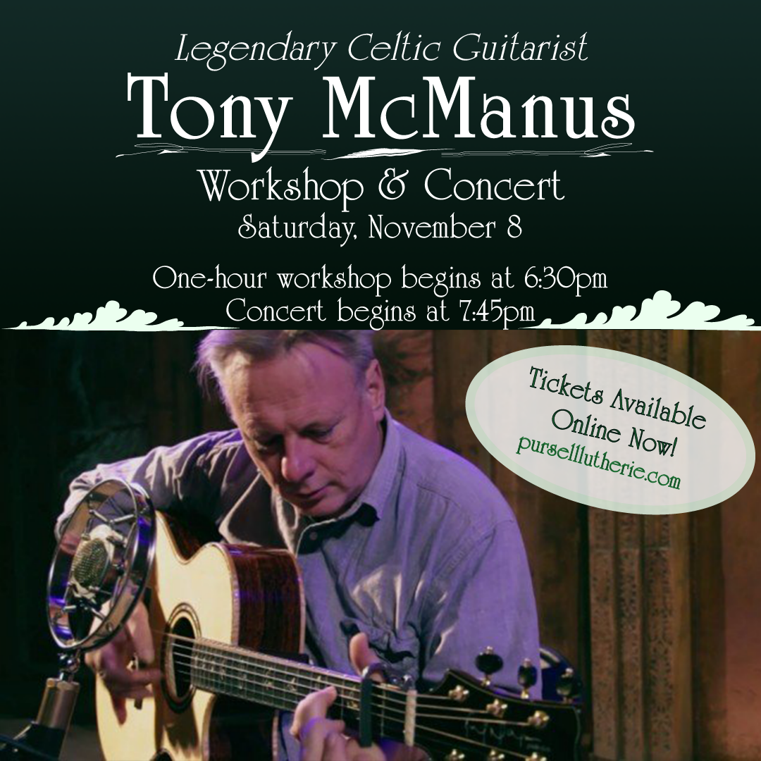 Tony McManus Guitar Workshop & Concert