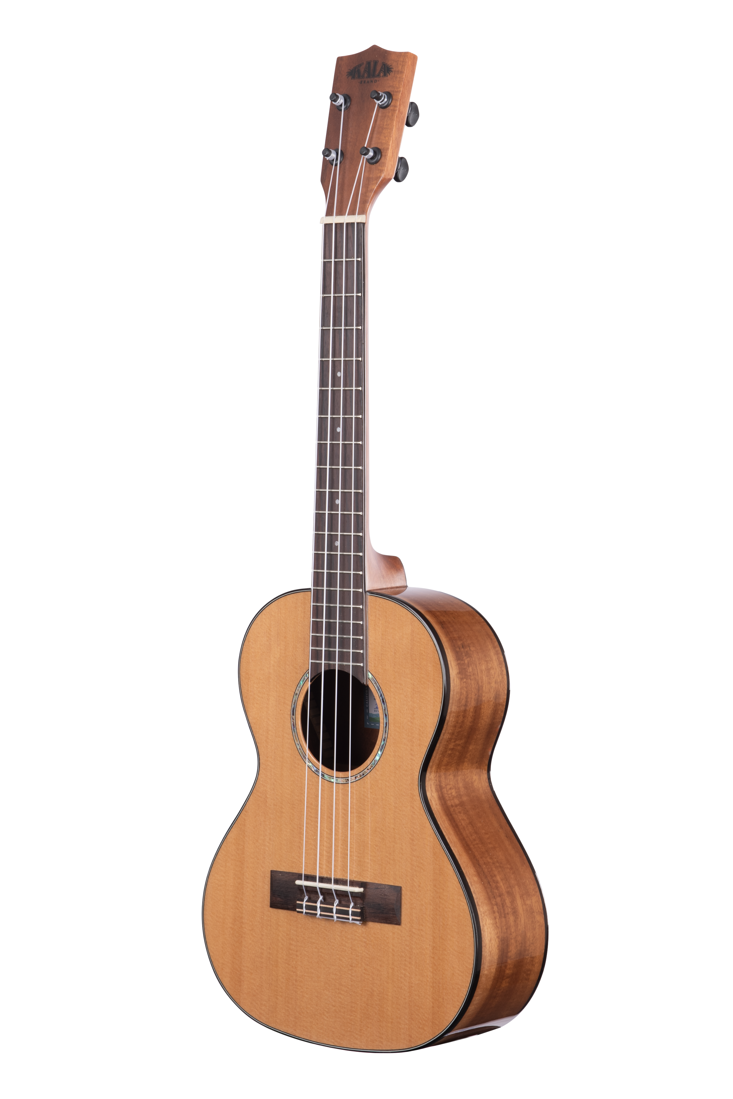 Kala Solid Cedar Top Acacia Tenor Cutaway Ukulele