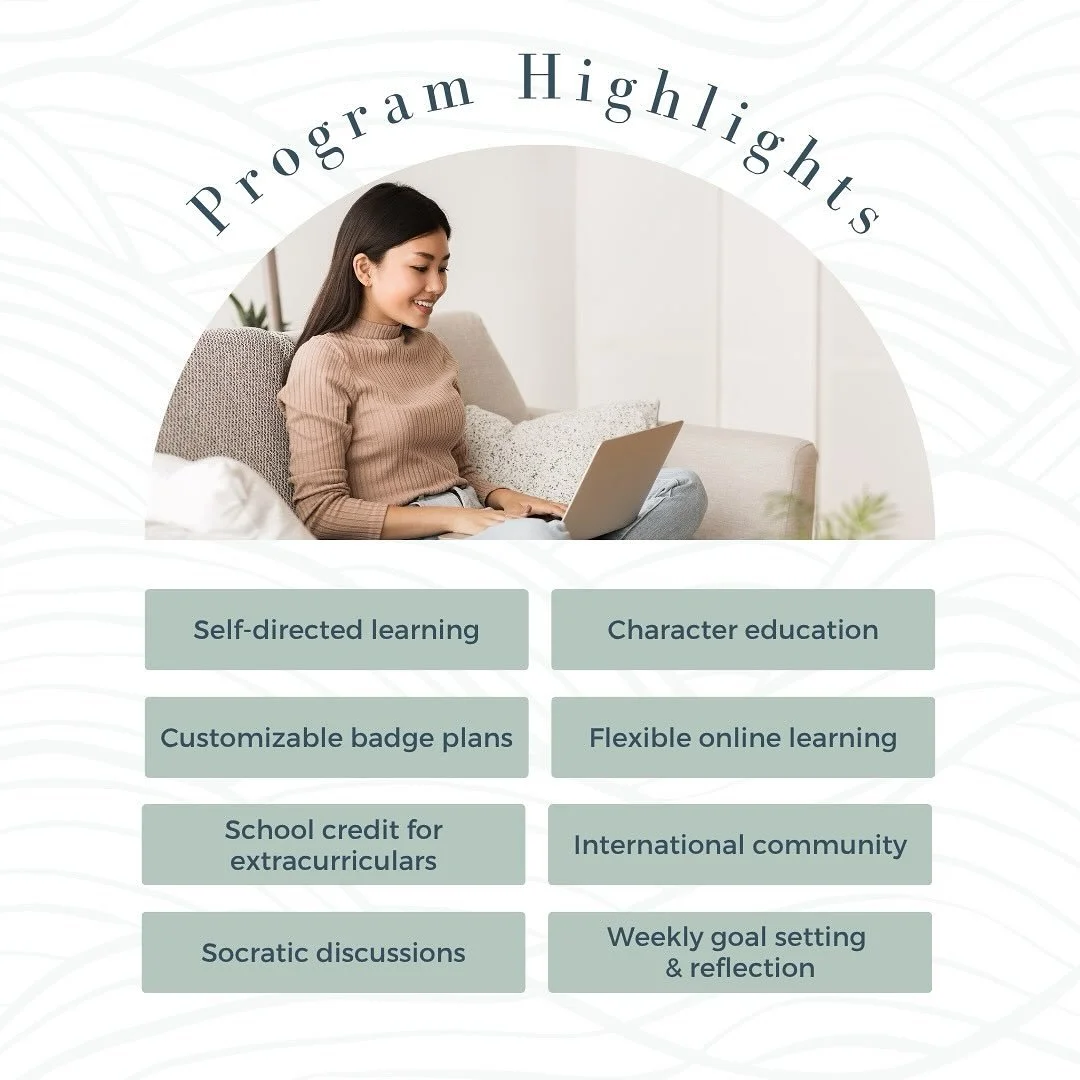 Discover what makes The Forest School Online different.
From self-directed learning to school credit for extracurriculars, our flexible program is designed to support growth, purpose, and ownership.