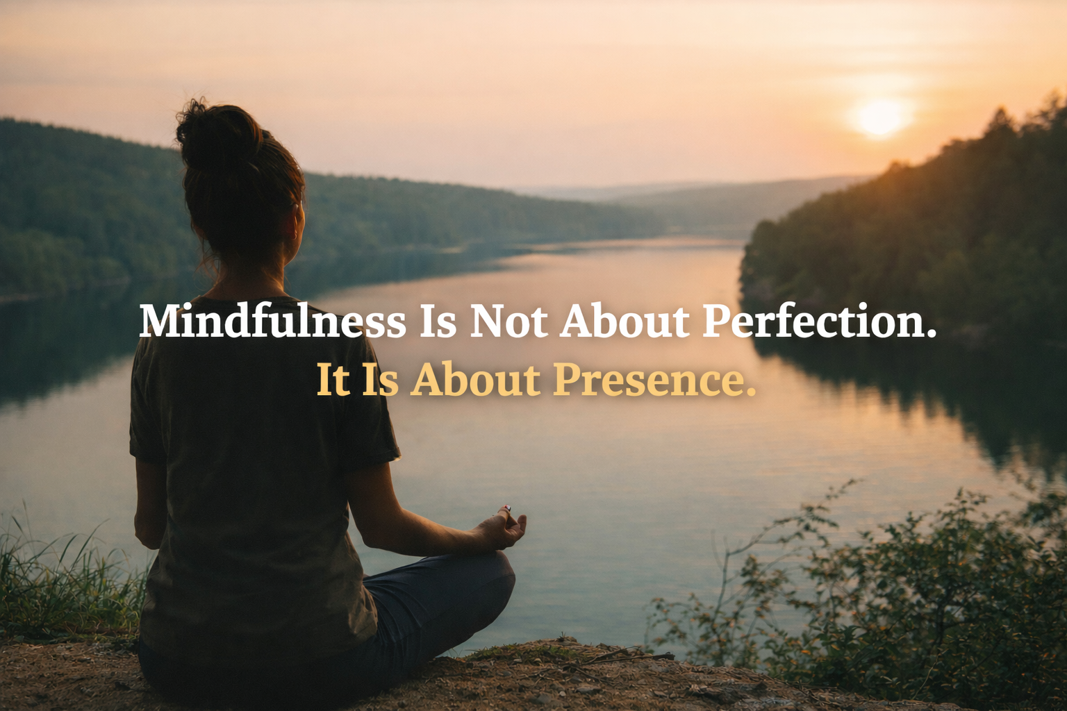 Mindfulness Is Not About Perfection. It Is About Presence.