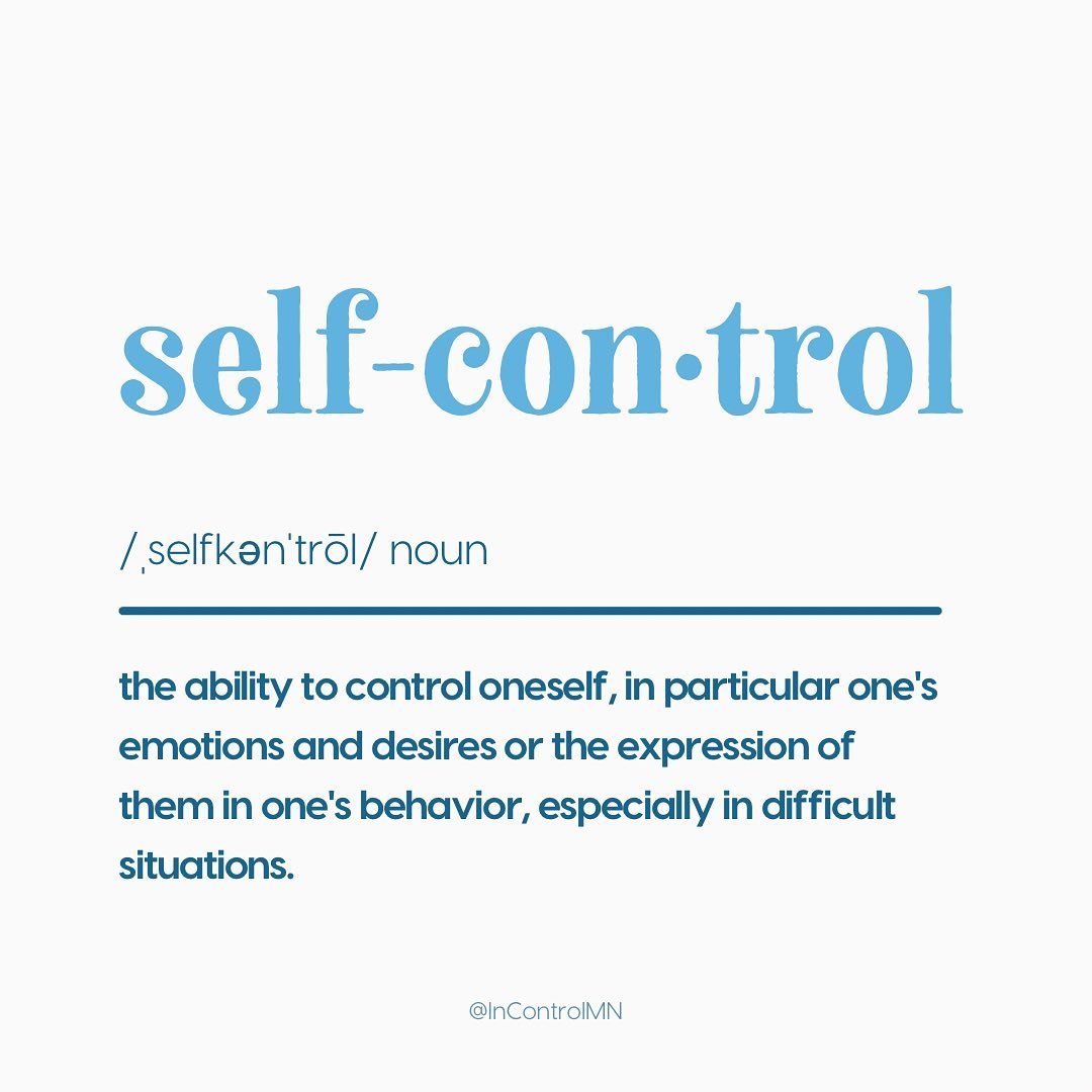 Self-control helps us to resist temptation and avoid giving in to the things that do not align with our values. It also allows us to manage our emotions and combat unhealthy urges (with eating, feelings, habits, etc). Ready to master self-control? He