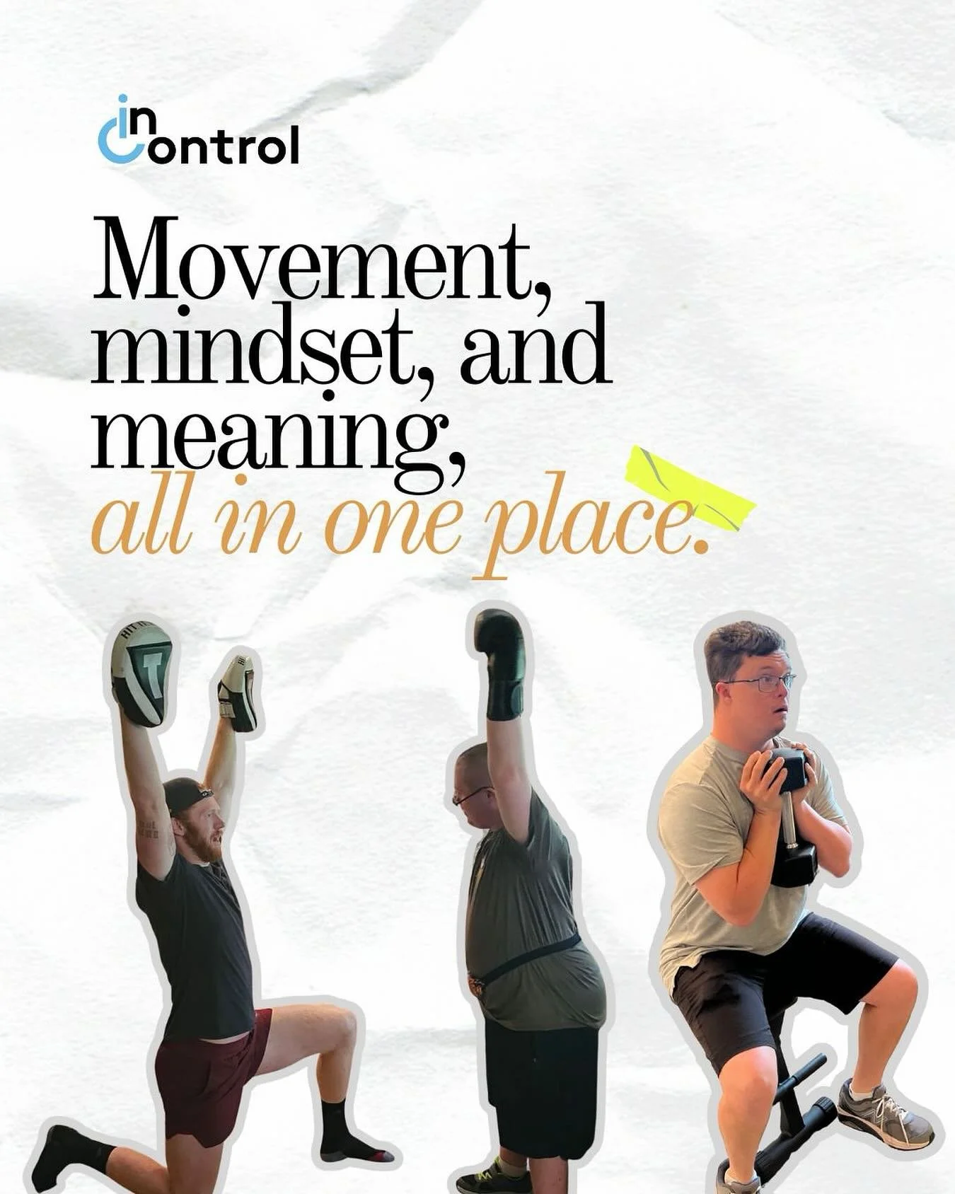 We believe movement is about so much more than physical progress, it&rsquo;s about purpose.

Every stretch, every step, every breakthrough is designed to build confidence, consistency, and connection, not just strength. Our Physical Wellness Program 