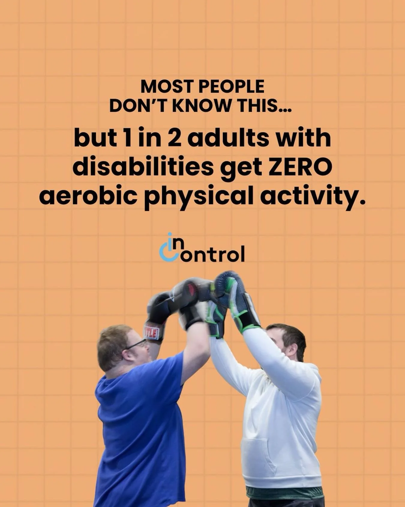 61 million adults in the U.S. live with a disability, yet so many go without the movement, support, and connection they deserve.

That&rsquo;s the quality-of-life crisis InControl is here to solve.

At InControl, we help adults with disabilities:
✨ B